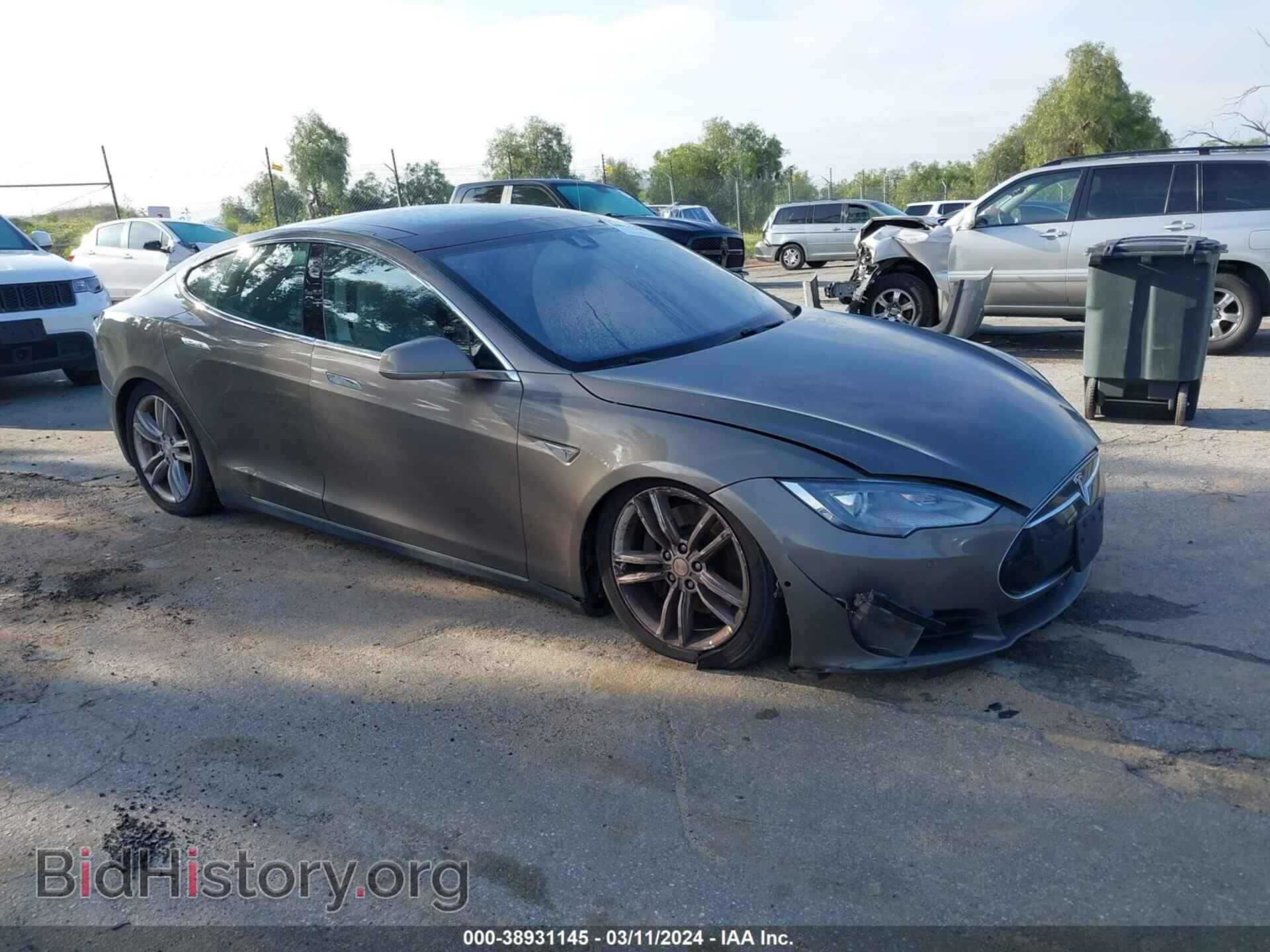 Photo 5YJSA1H24FF090961 - TESLA MODEL S 2015