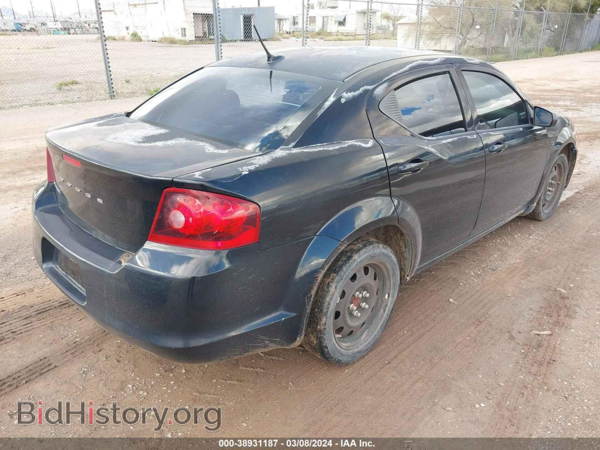 2013 DODGE AVENGER - VIN: 1C3CDZAB5DN682845 - Фото 4