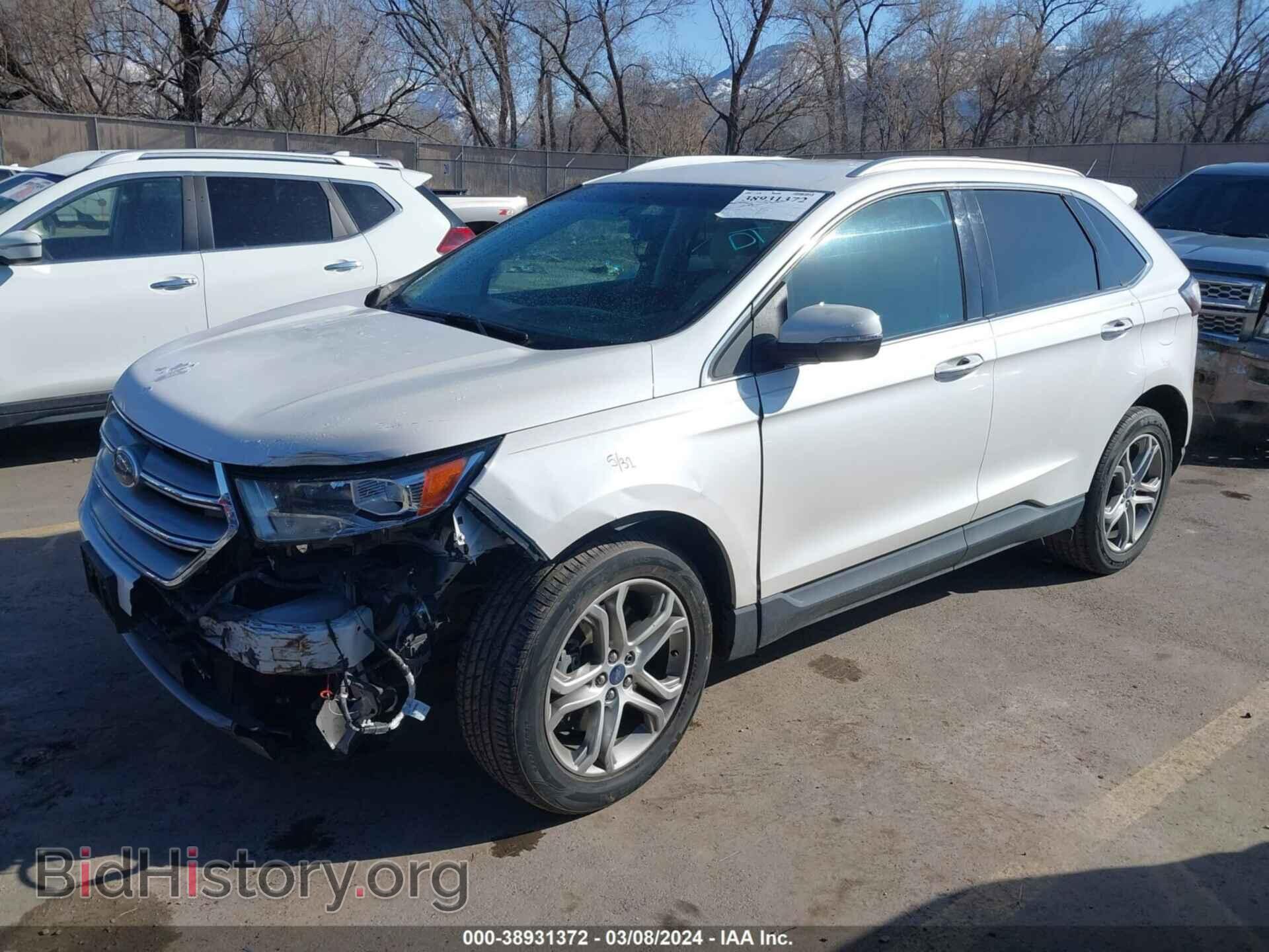 2015 FORD EDGE - VIN: 2FMTK4K94FBB56782 - Фото 2