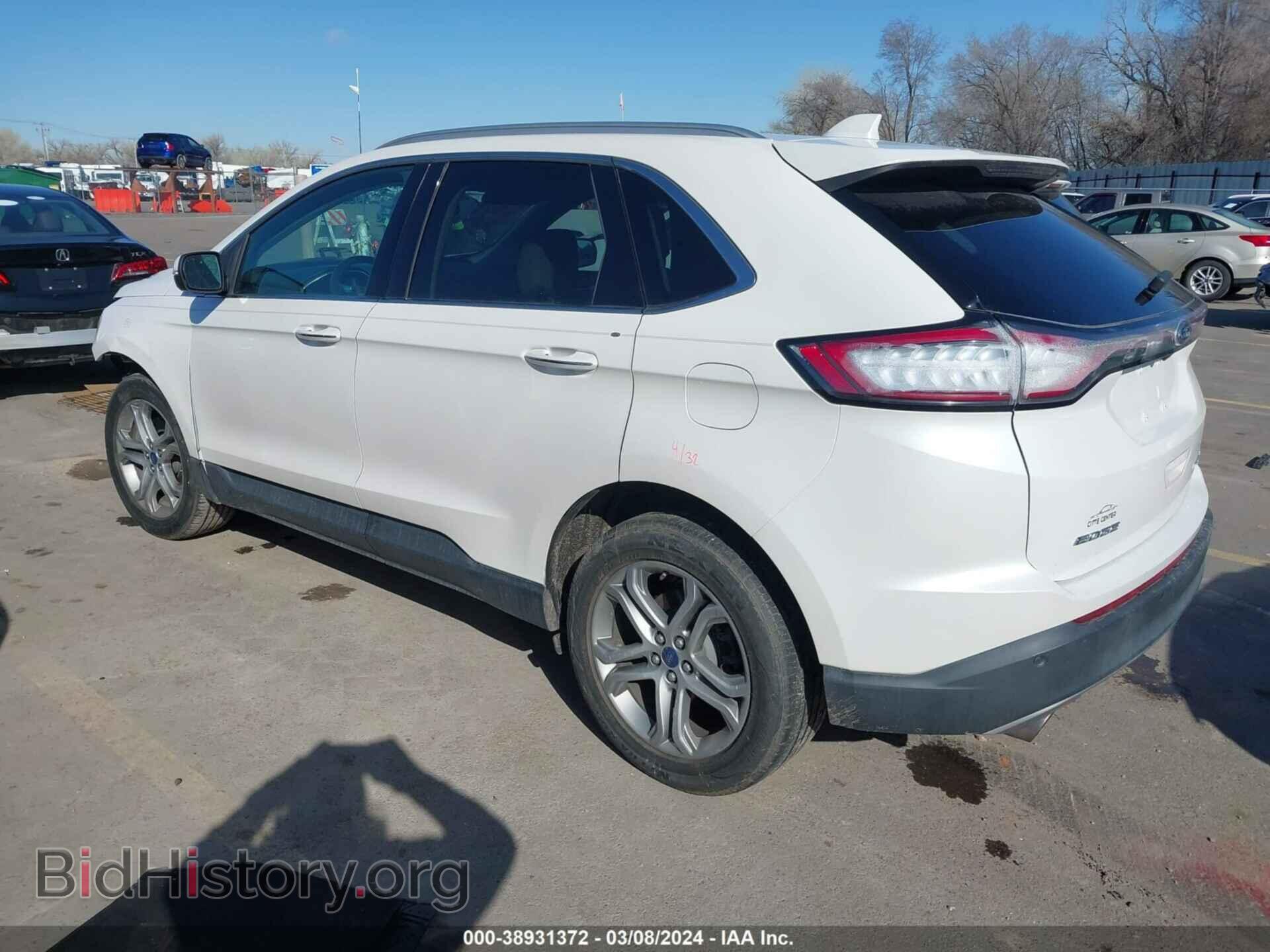 2015 FORD EDGE - VIN: 2FMTK4K94FBB56782 - Фото 3