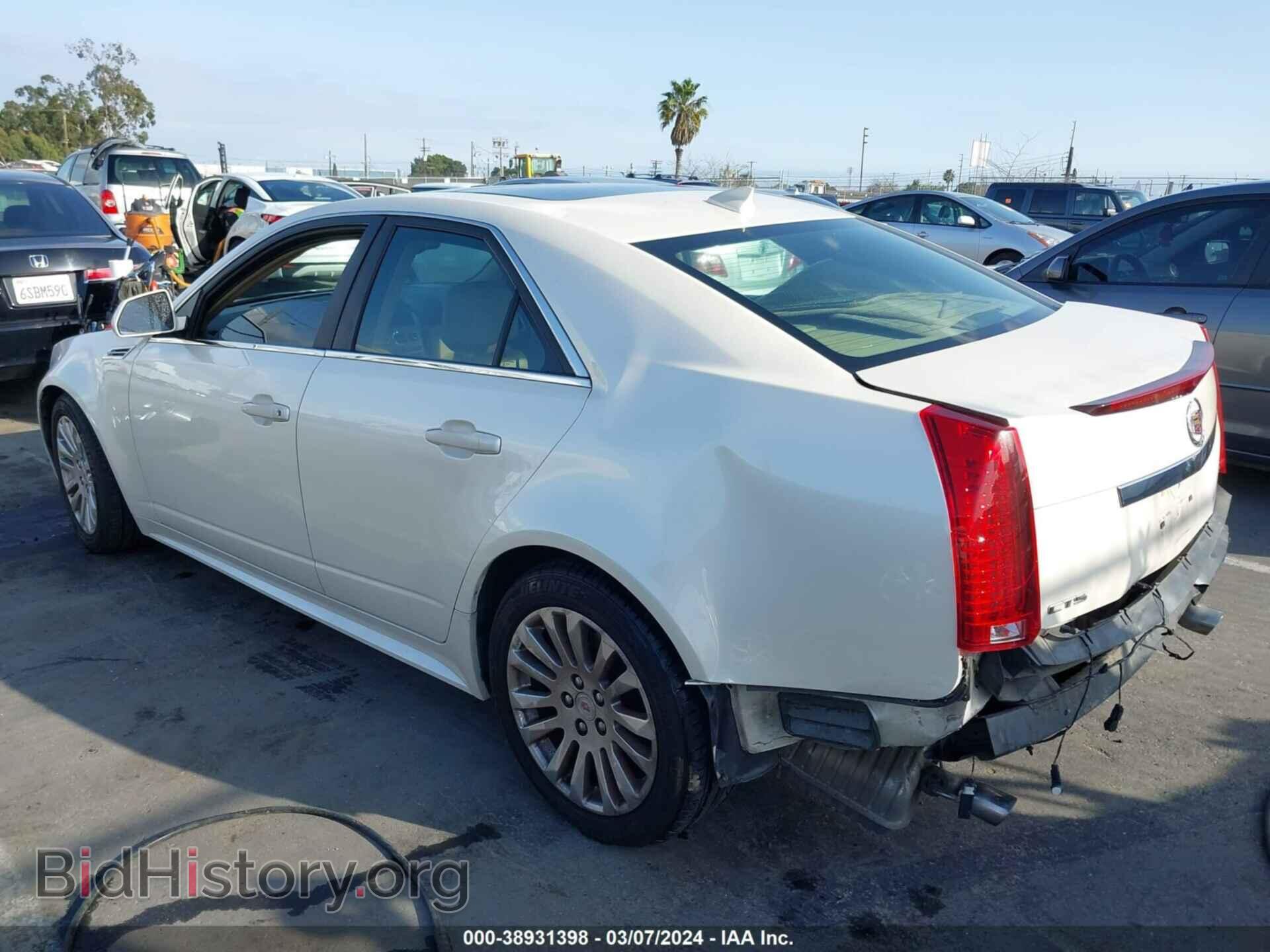 2010 CADILLAC CTS - VIN: 1G6DK5EV7A0135445 - Фото 3