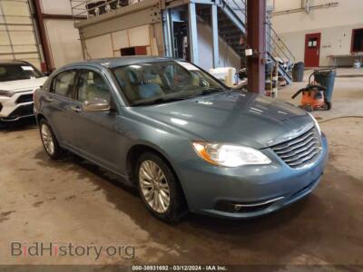 2011 Chrysler 200 Limited, blue — VIN 1C3BC2FG7BN618281, IAAI