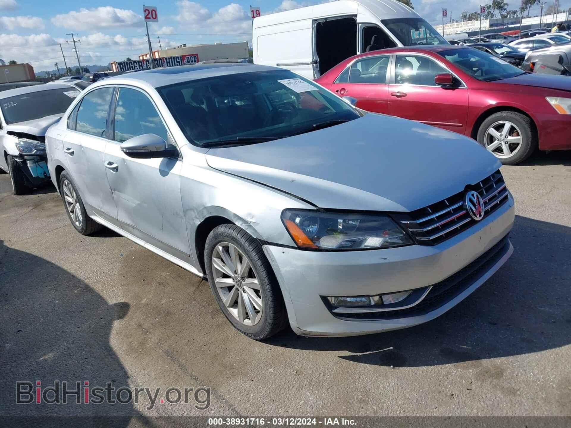 Photo 1VWCP7A37CC086496 - VOLKSWAGEN PASSAT 2012