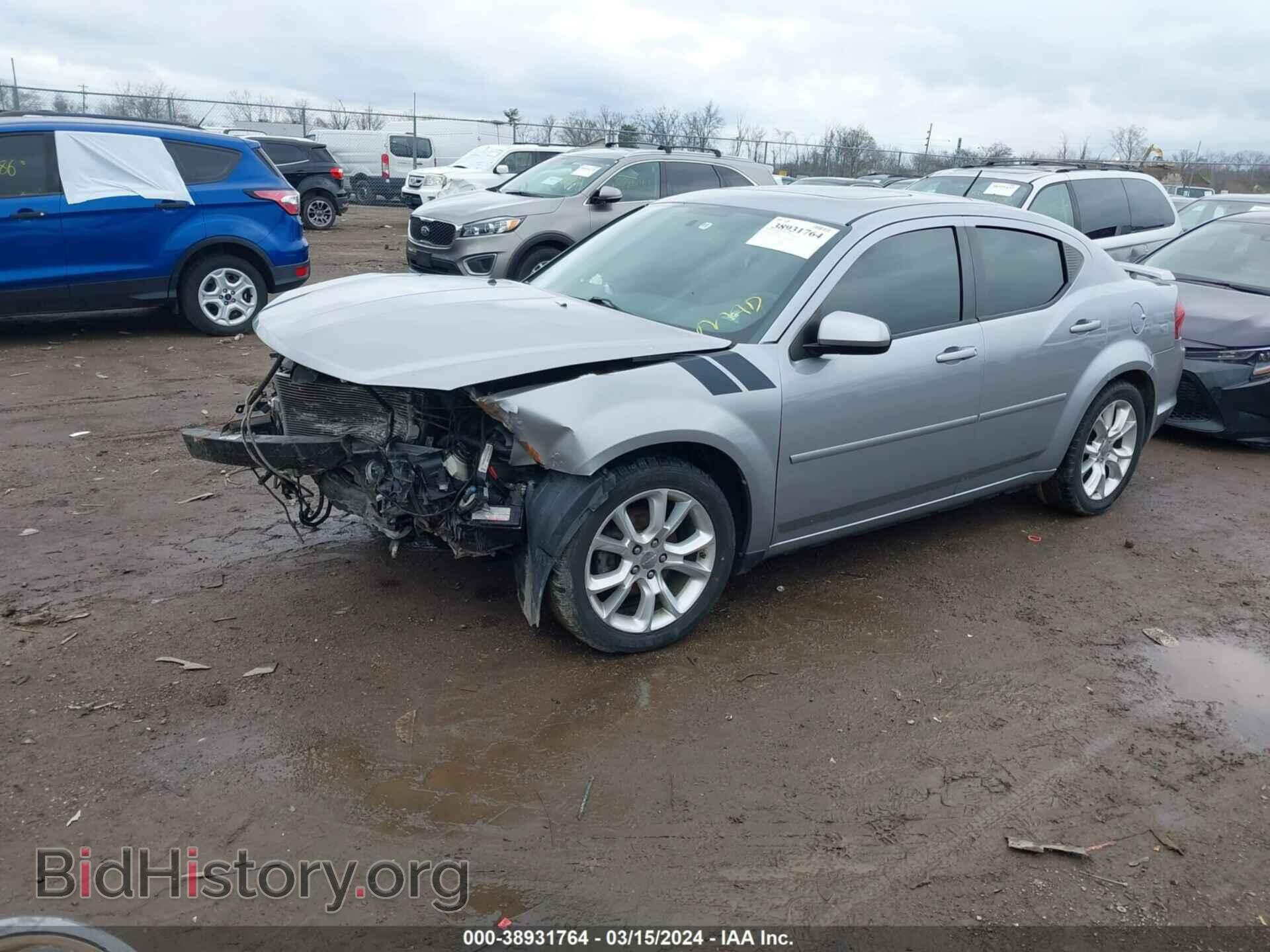 2013 DODGE AVENGER - VIN: 1C3CDZBG7DN750475 - Фото 2