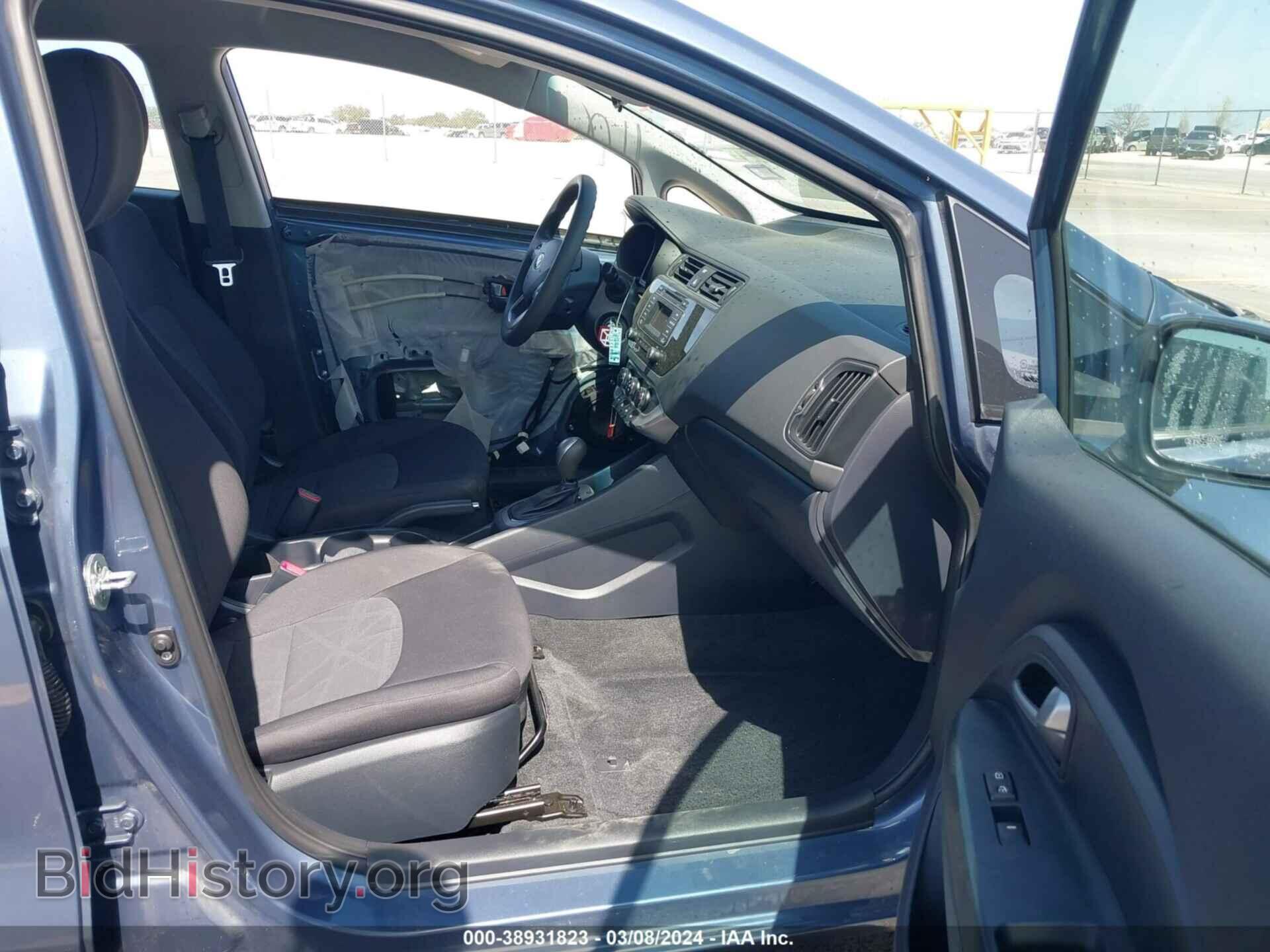 2016 KIA RIO - VIN: KNADM4A34G6568620 - Фото 5