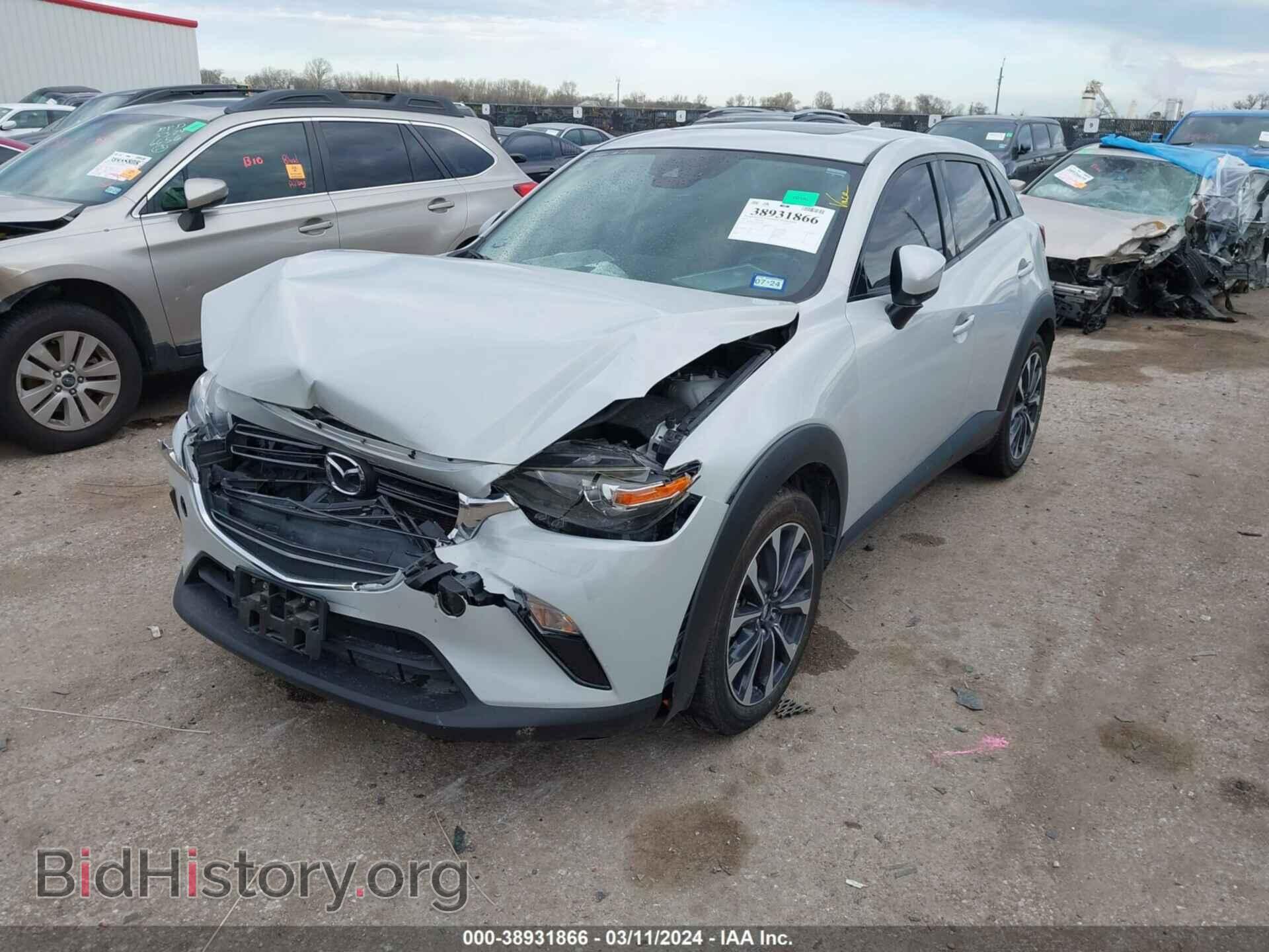 2019 MAZDA CX-3 - VIN: JM1DKDC74K0423677 - Фото 2