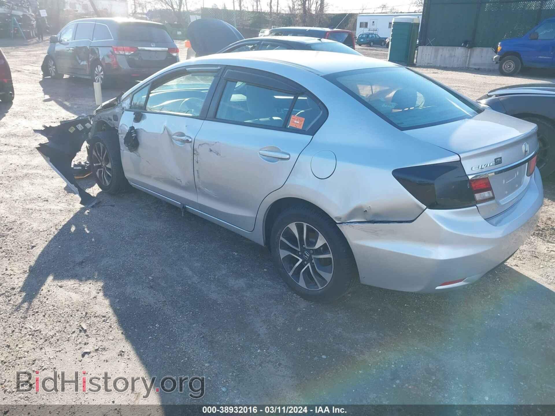 2013 HONDA CIVIC - VIN: 19XFB2F89DE247754 - Фото 3