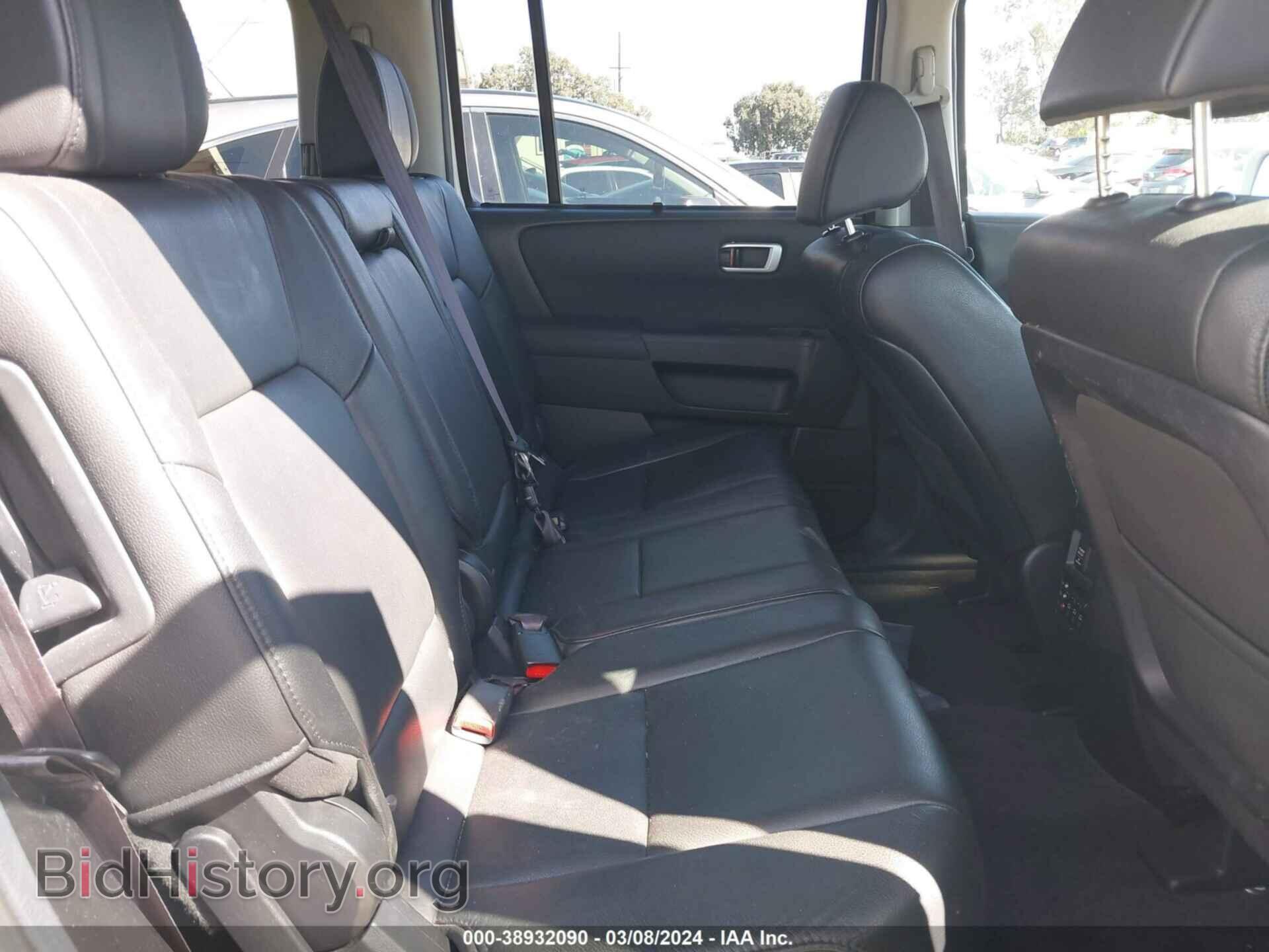 2012 HONDA PILOT - VIN: 5FNYF3H92CB042018 - Photo 8