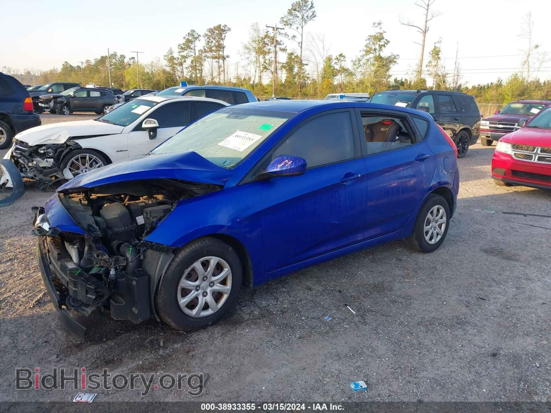2012 HYUNDAI ACCENT - VIN: KMHCT5AEXCU043460 - Фото 2