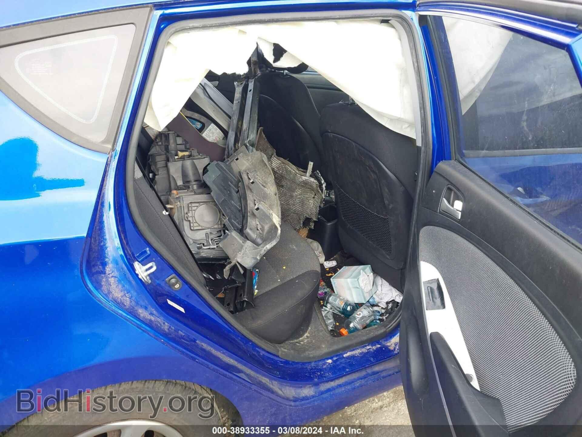 2012 HYUNDAI ACCENT - VIN: KMHCT5AEXCU043460 - Фото 8