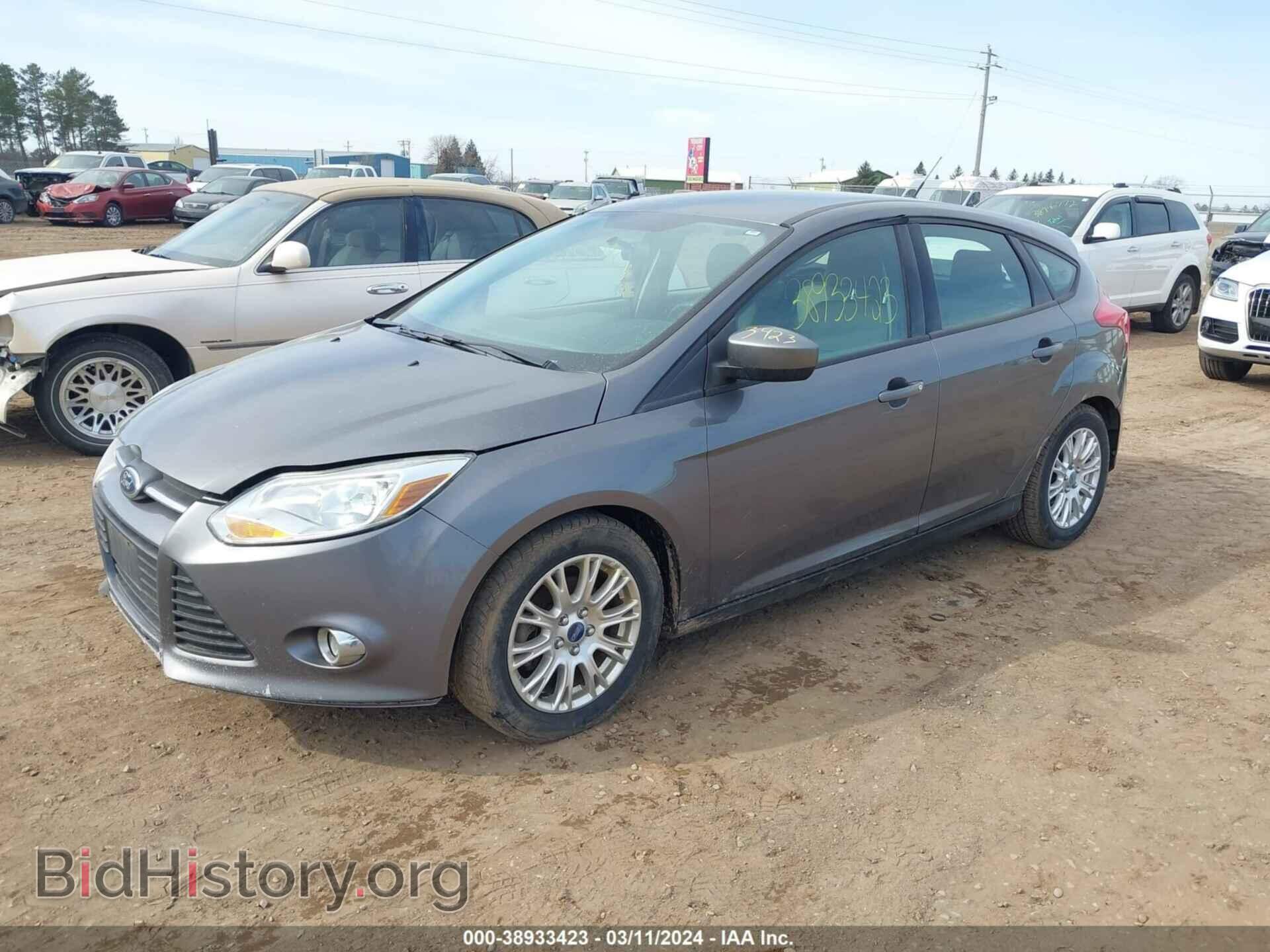 2012 FORD FOCUS - VIN: 1FAHP3K21CL437027 - Фото 2