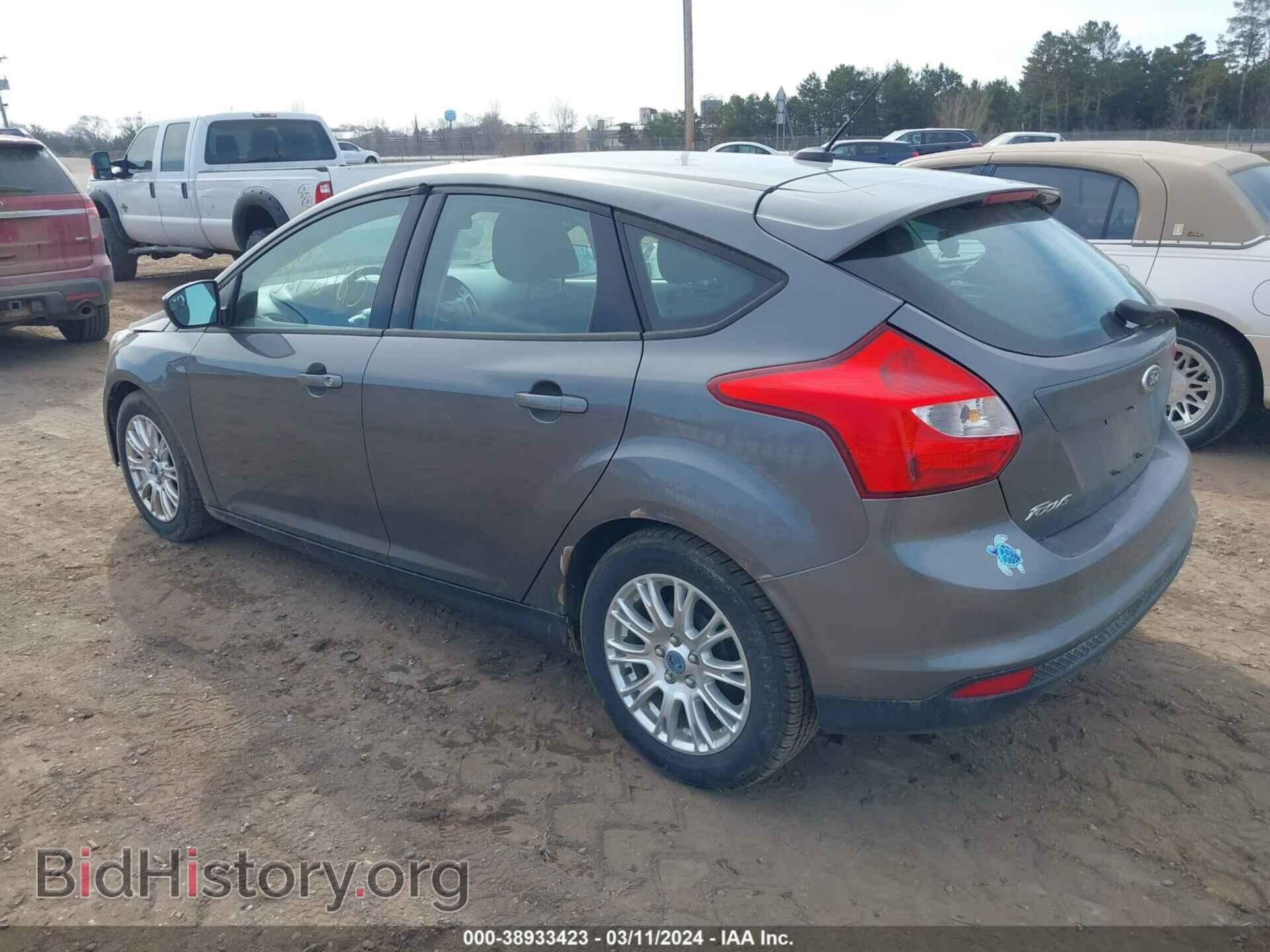 2012 FORD FOCUS - VIN: 1FAHP3K21CL437027 - Фото 3