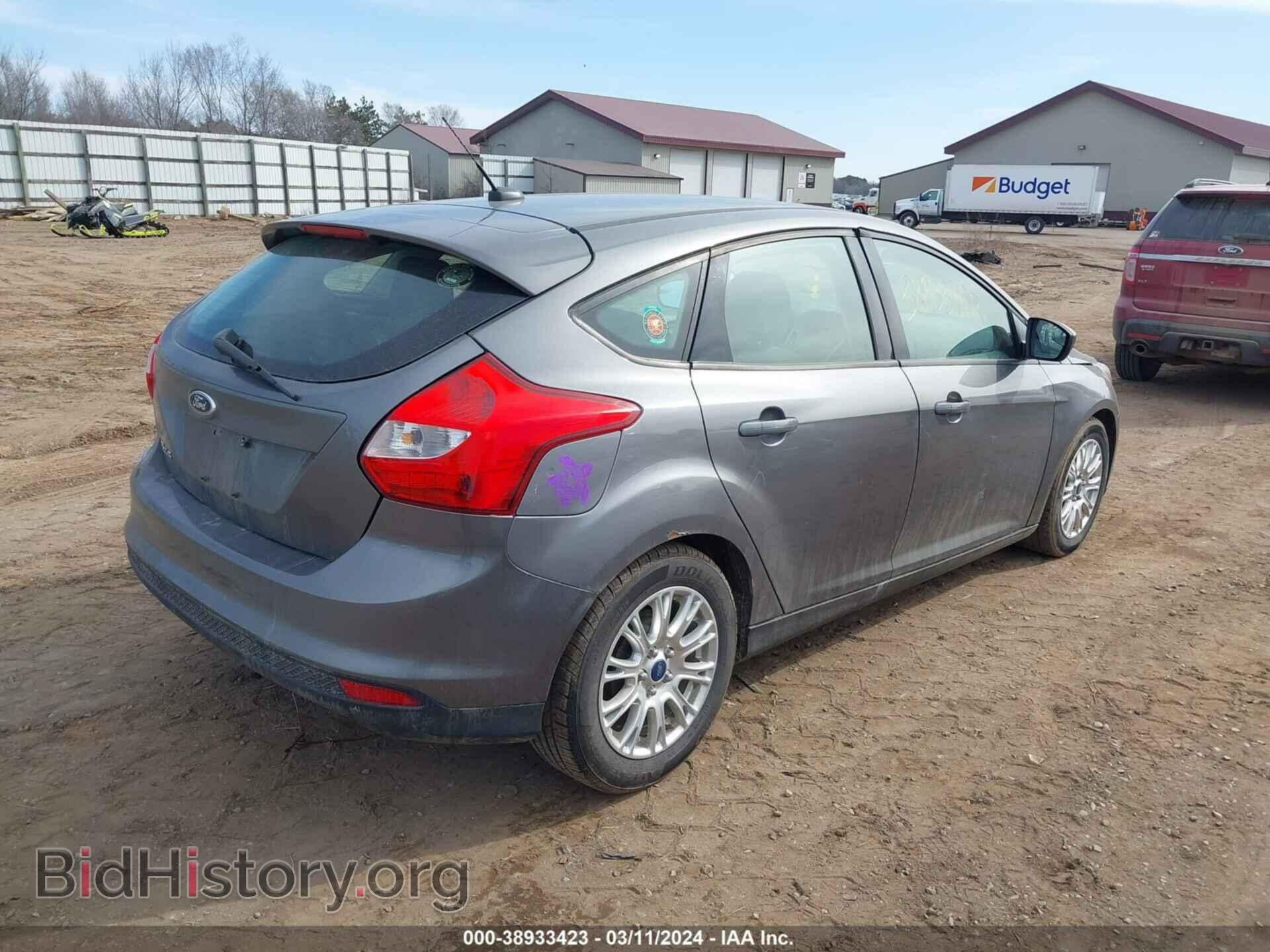 2012 FORD FOCUS - VIN: 1FAHP3K21CL437027 - Фото 4