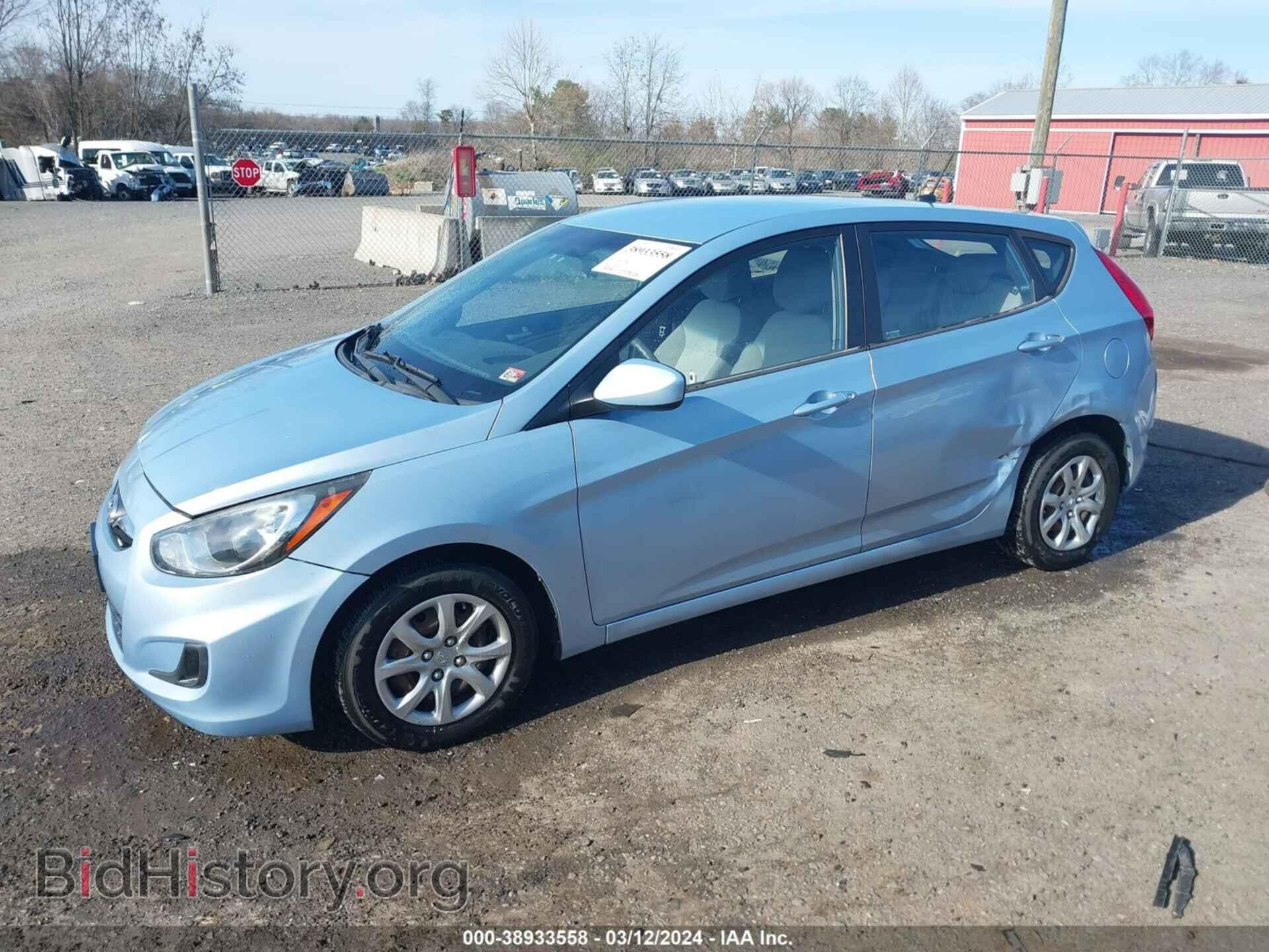 2012 HYUNDAI ACCENT - VIN: KMHCT5AE8CU018802 - Фото 2