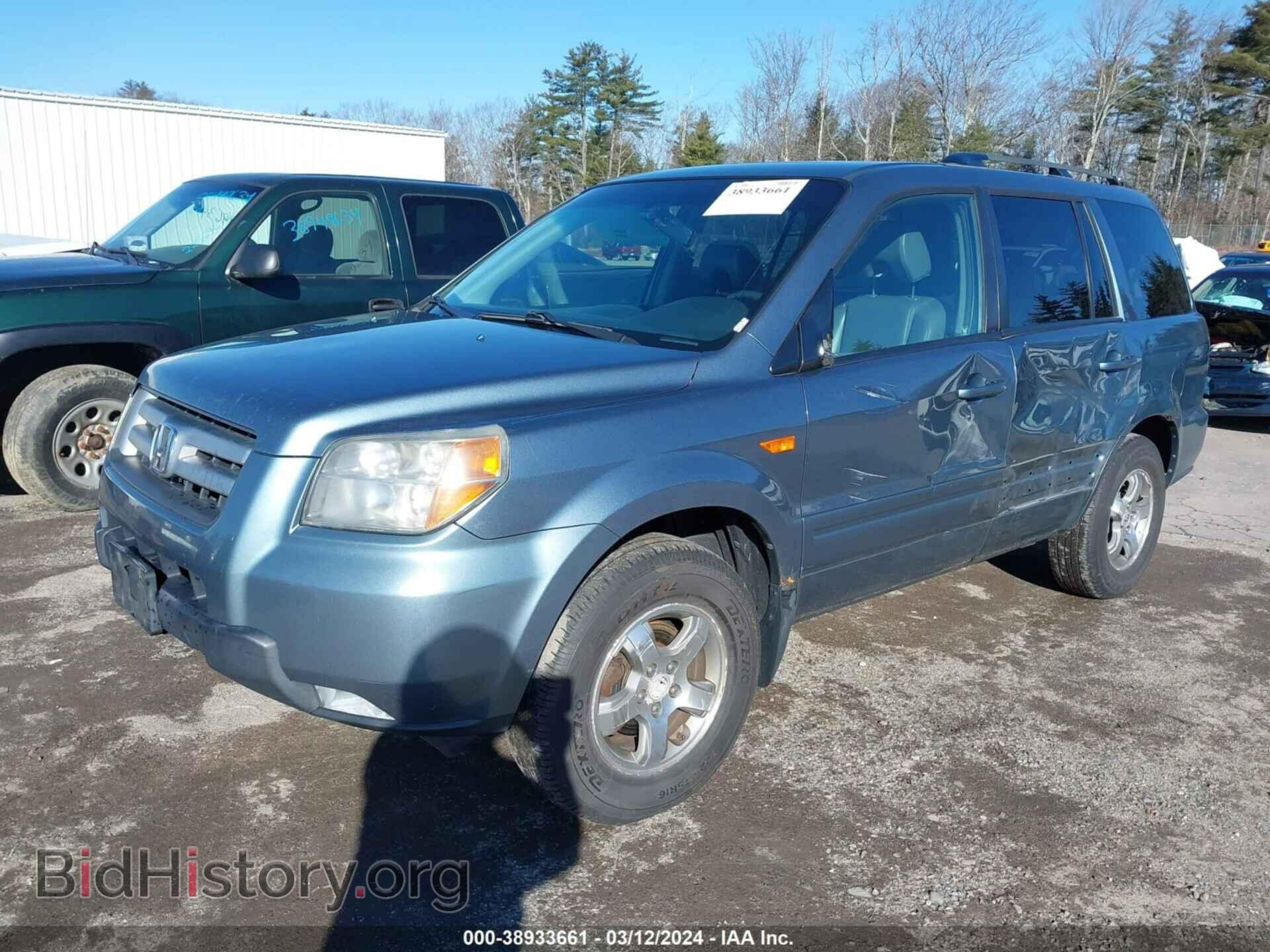 2006 HONDA PILOT - VIN: 2HKYF18506H534022 - Фото 2
