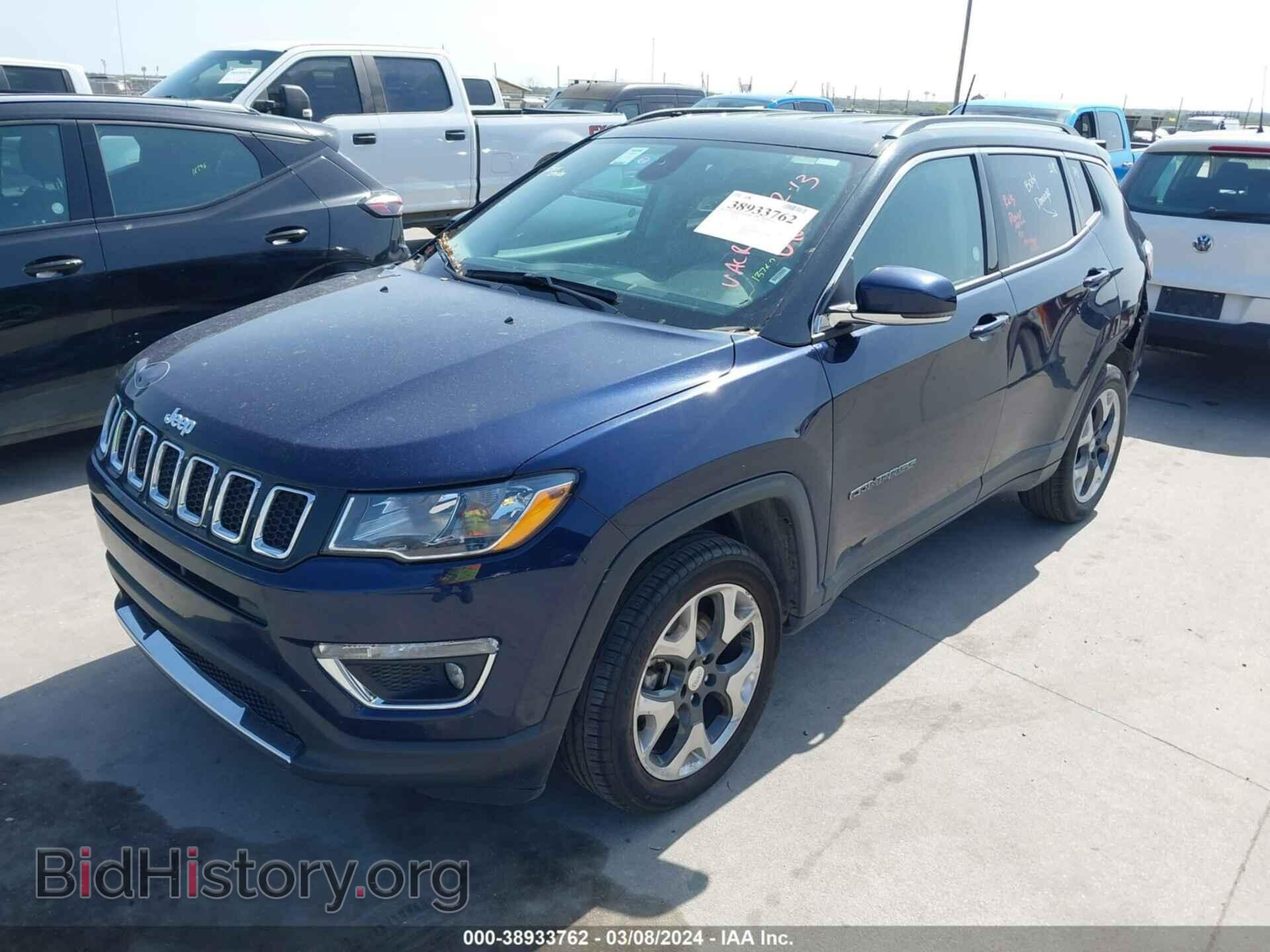 2019 JEEP COMPASS - VIN: 3C4NJDCB4KT766990 - Фото 2