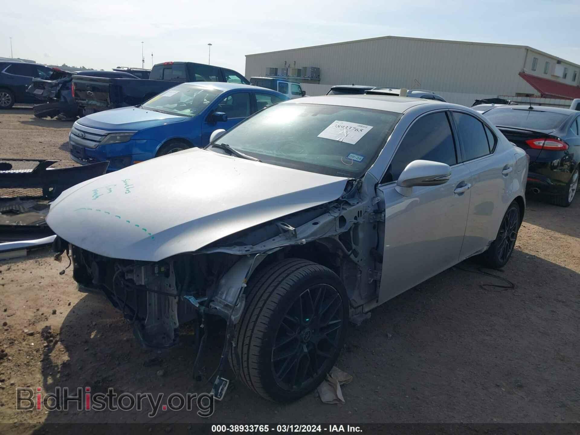 2012 LEXUS IS 250 - VIN: JTHBF5C21C5181388 - Фото 2