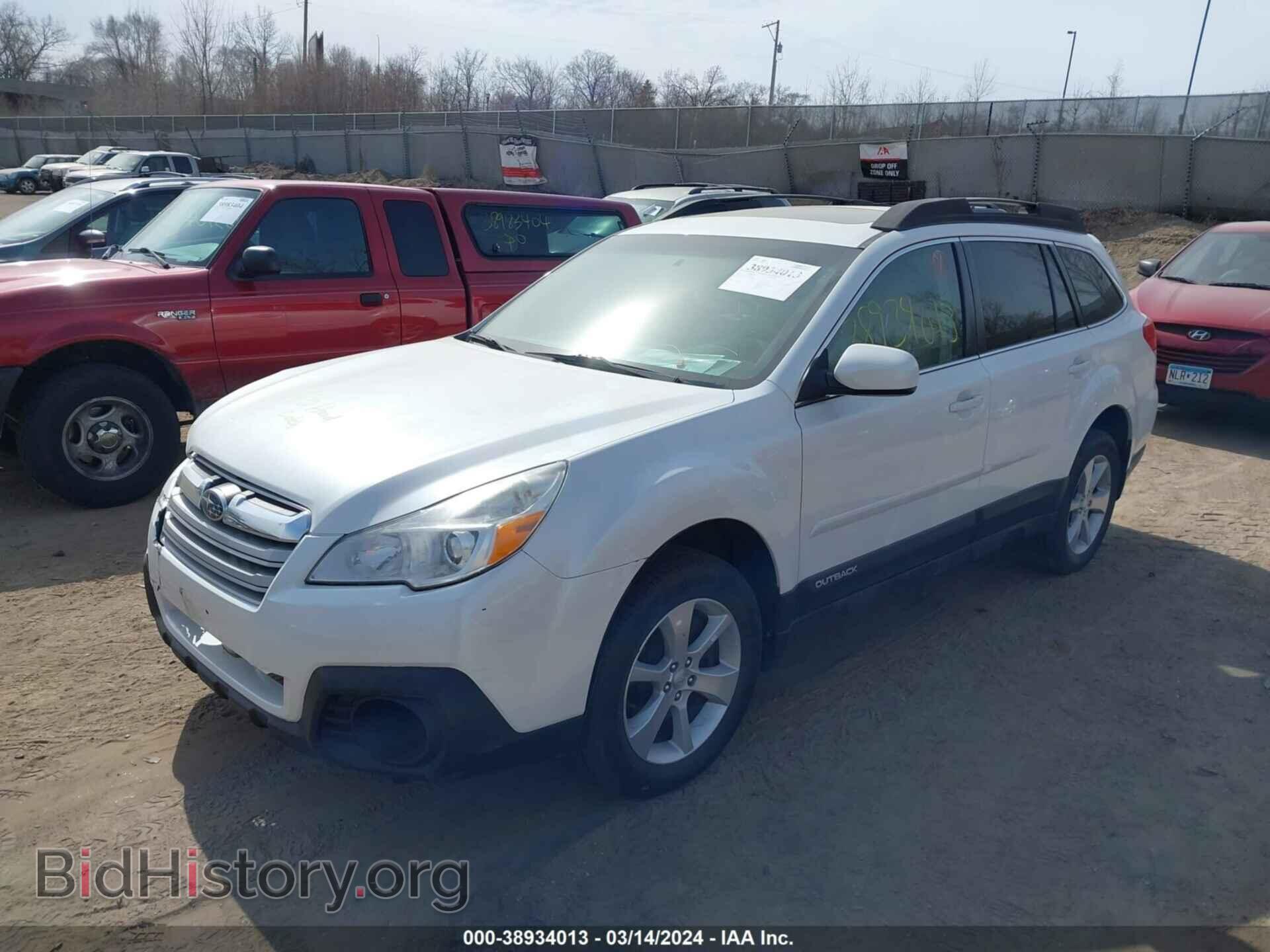 2013 SUBARU OUTBACK - VIN: 4S4BRDLC4D2263612 - Фото 2
