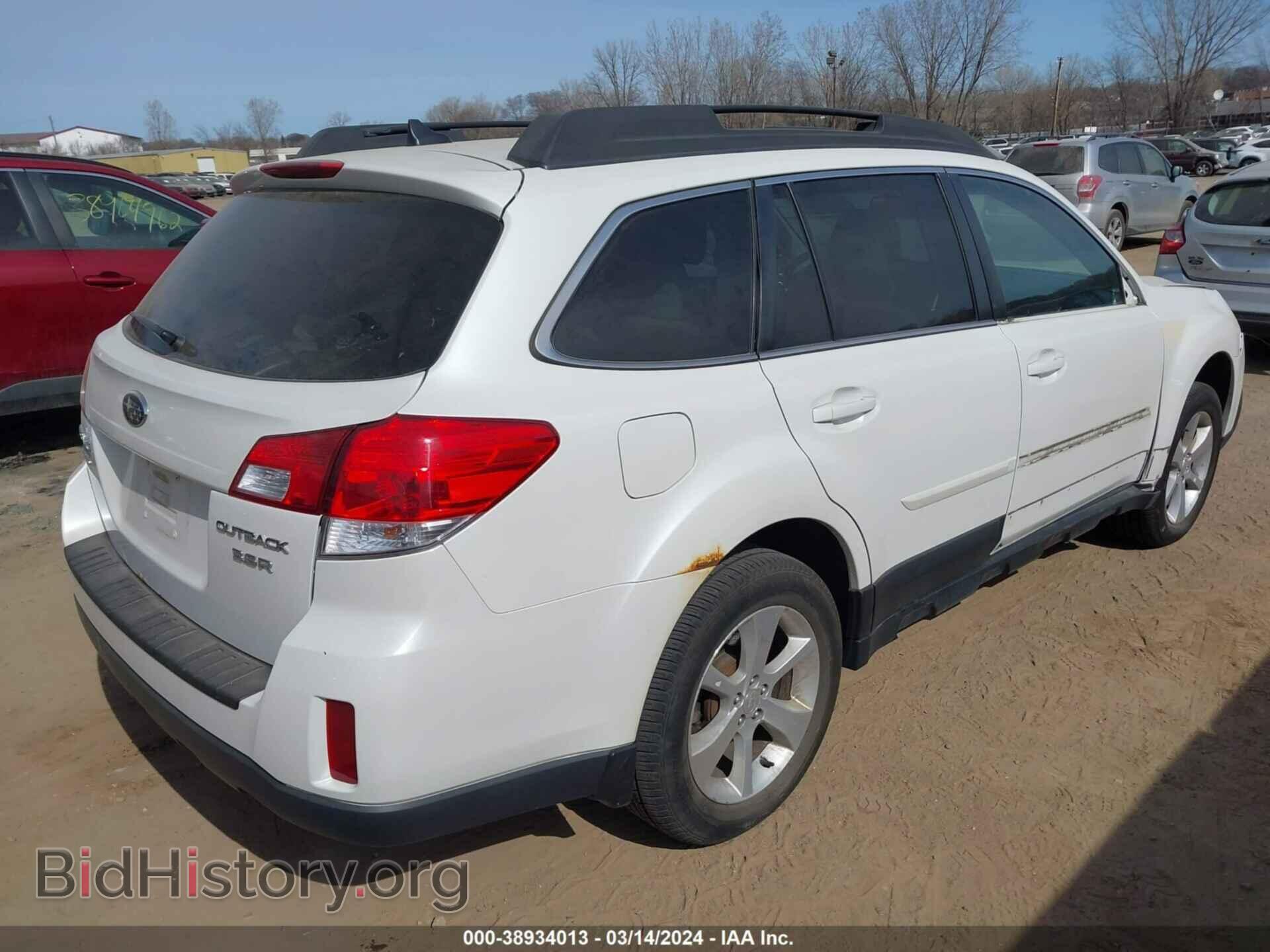 2013 SUBARU OUTBACK - VIN: 4S4BRDLC4D2263612 - Фото 4