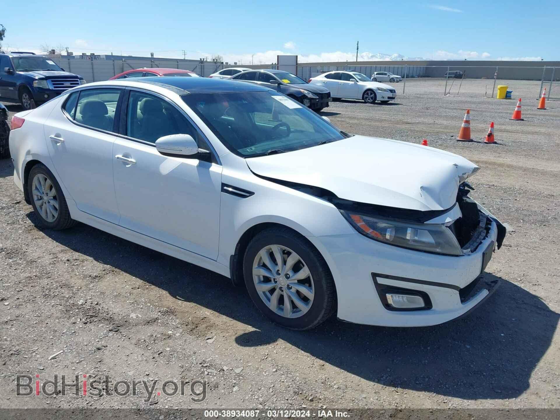 Фотография 5XXGN4A76FG429184 - KIA OPTIMA 2015