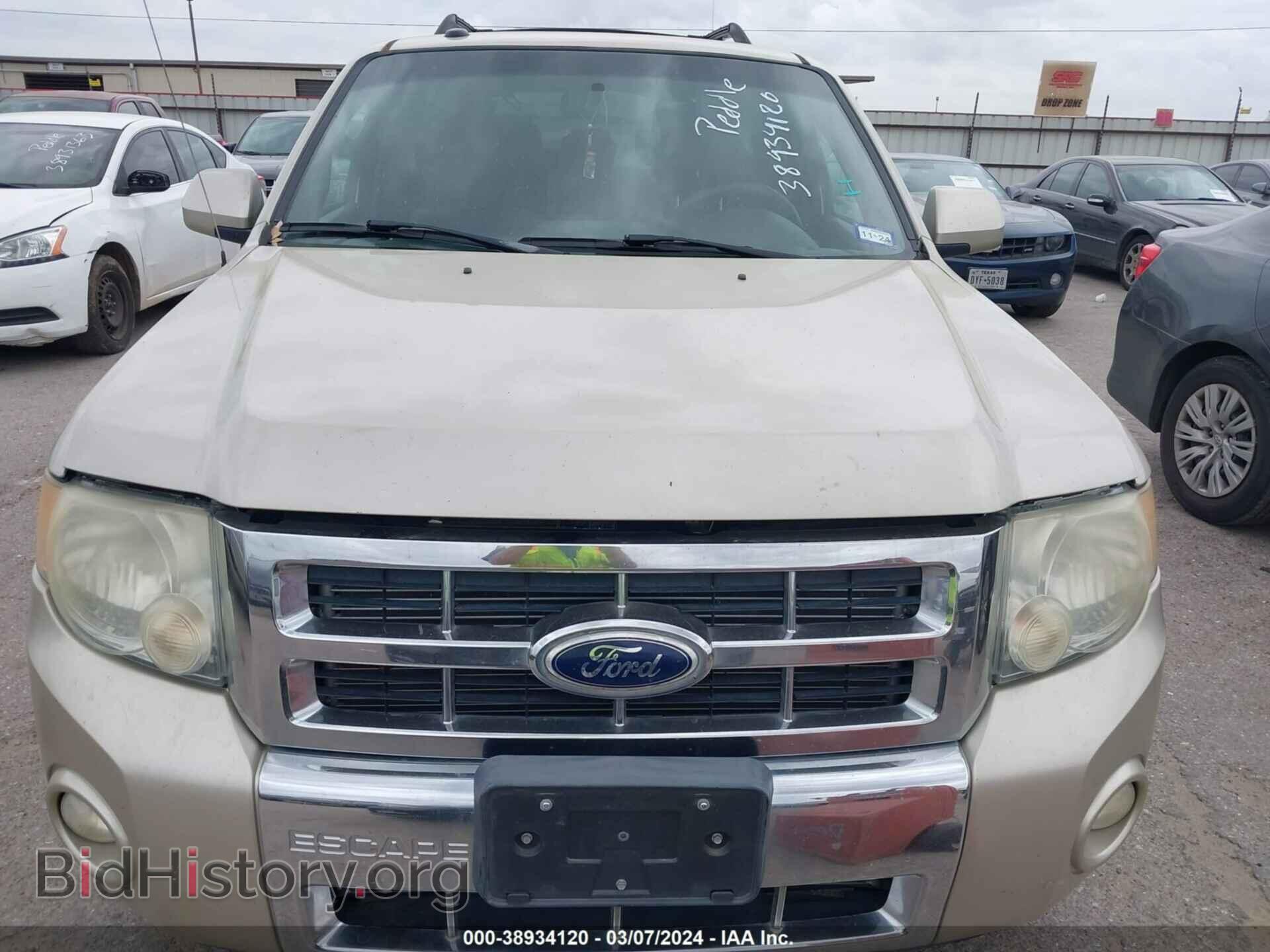 2010 FORD ESCAPE - VIN: 1FMCU0EGXAKB89295 - Фото 6