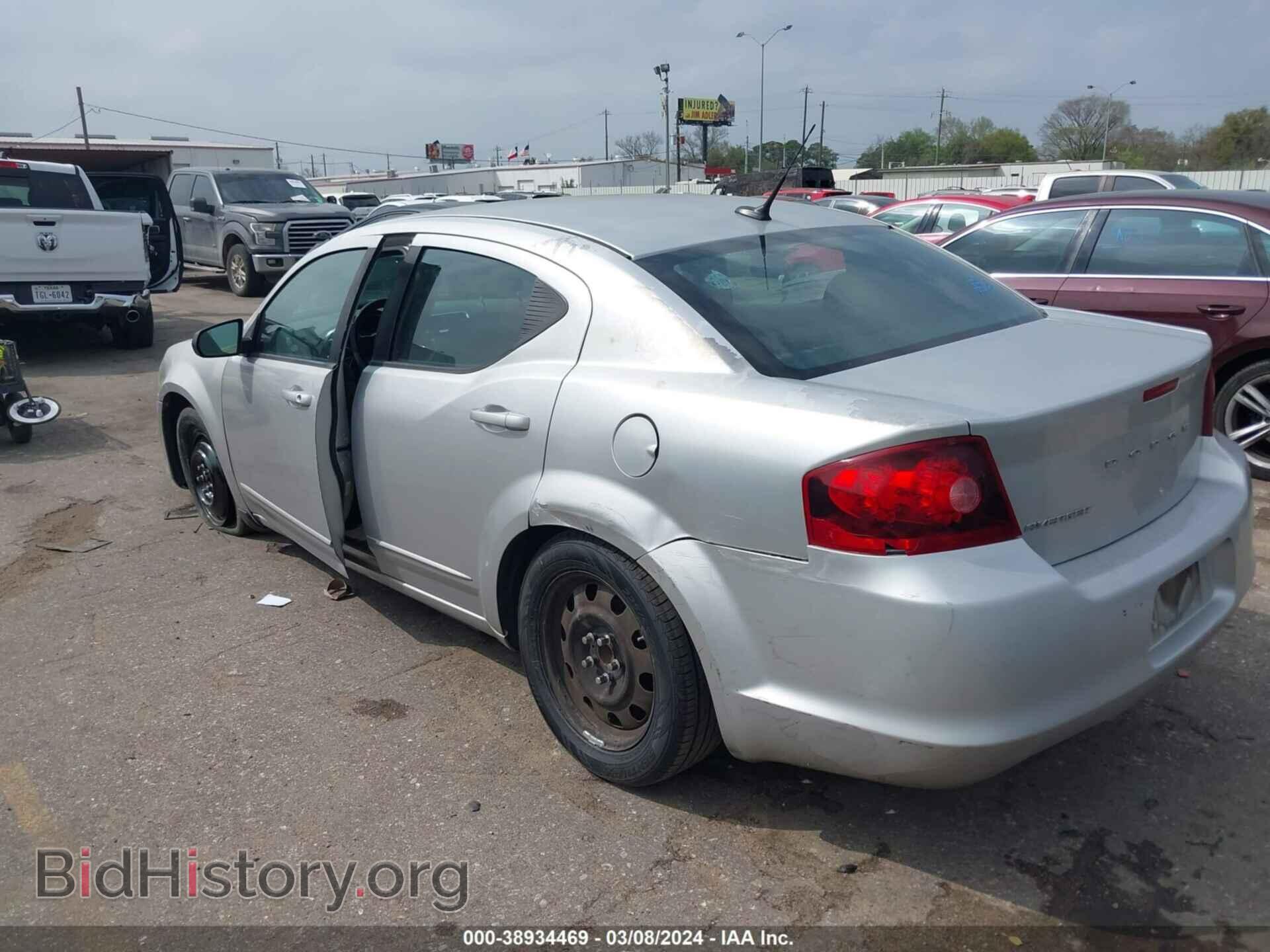 2011 DODGE AVENGER - VIN: 1B3BD4FB5BN540335 - Фото 3