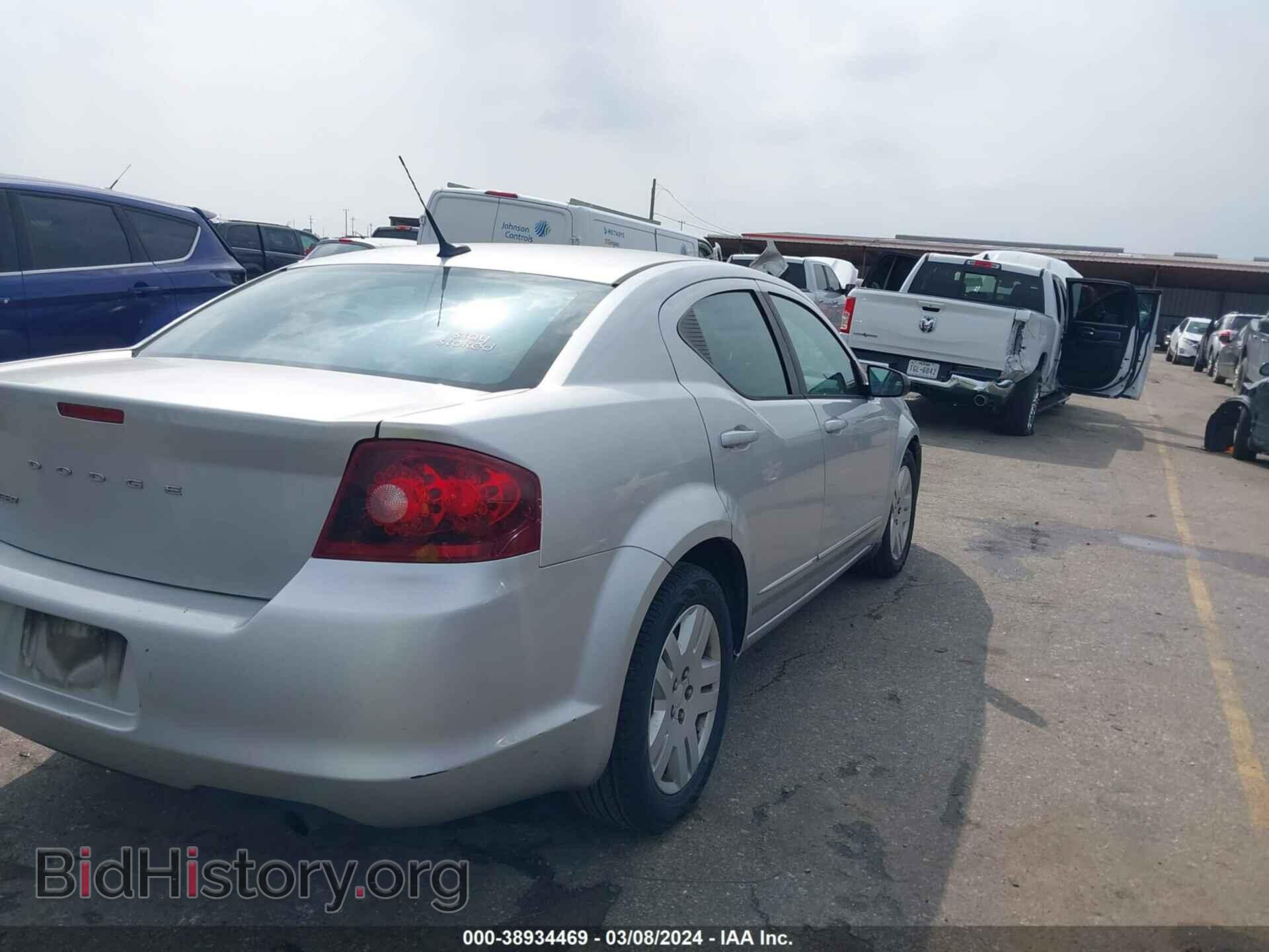 2011 DODGE AVENGER - VIN: 1B3BD4FB5BN540335 - Фото 4