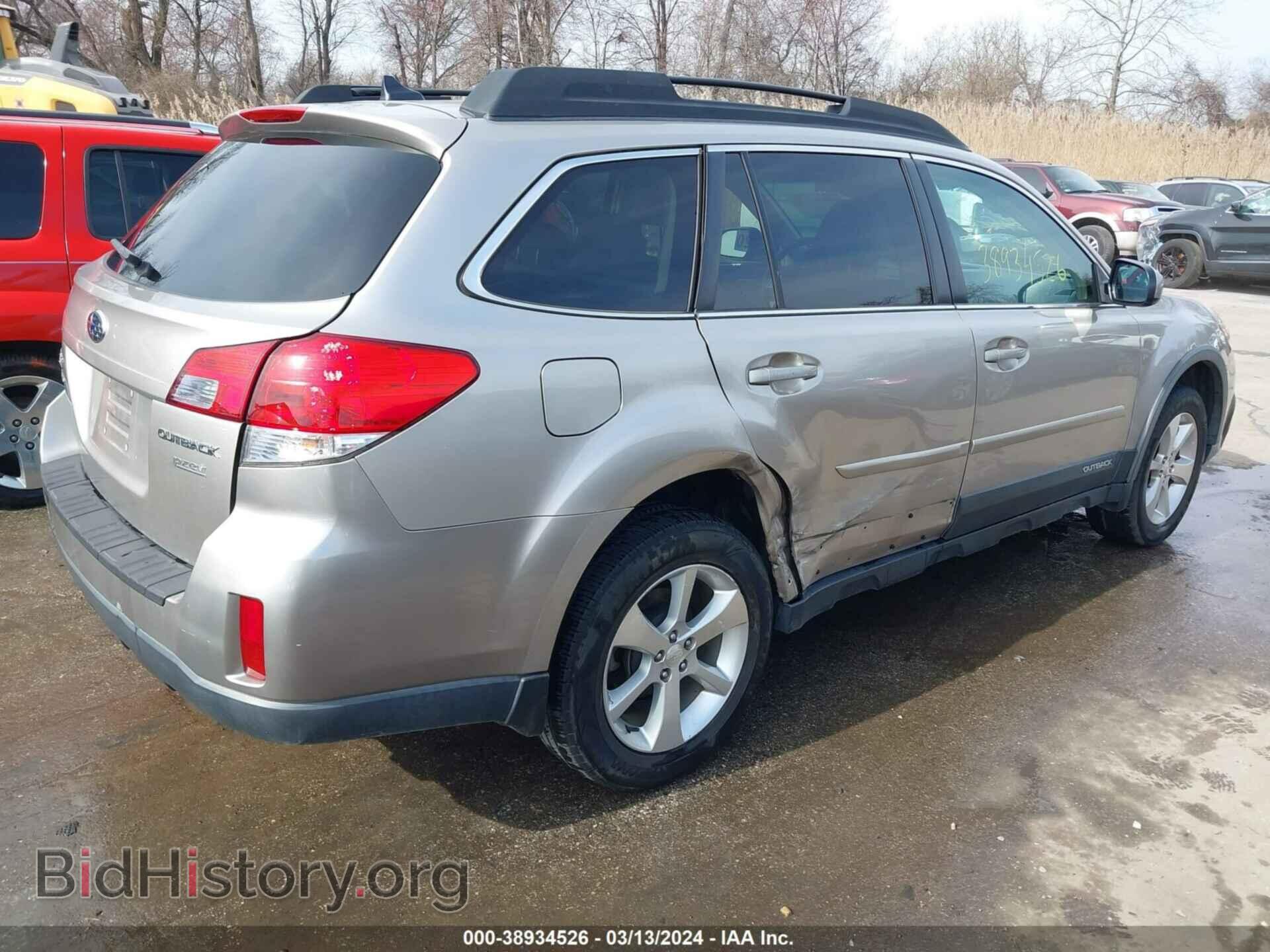 2014 SUBARU OUTBACK - VIN: 4S4BRBLC7E3278766 - Фото 4