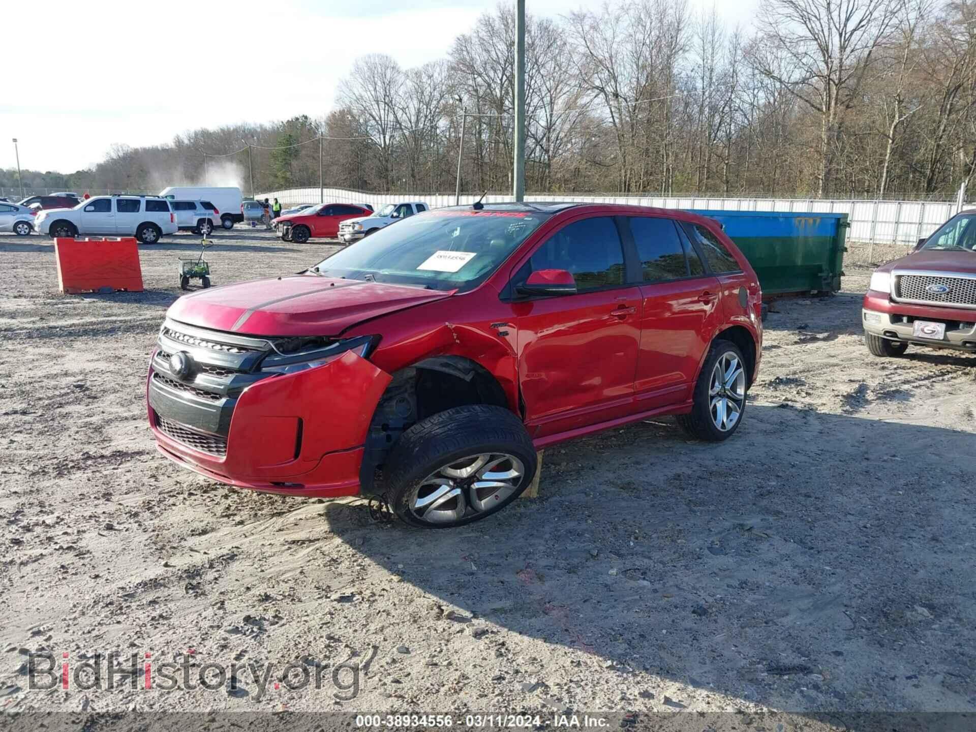 2012 FORD EDGE - VIN: 2FMDK3AK5CBA66698 - Фото 2