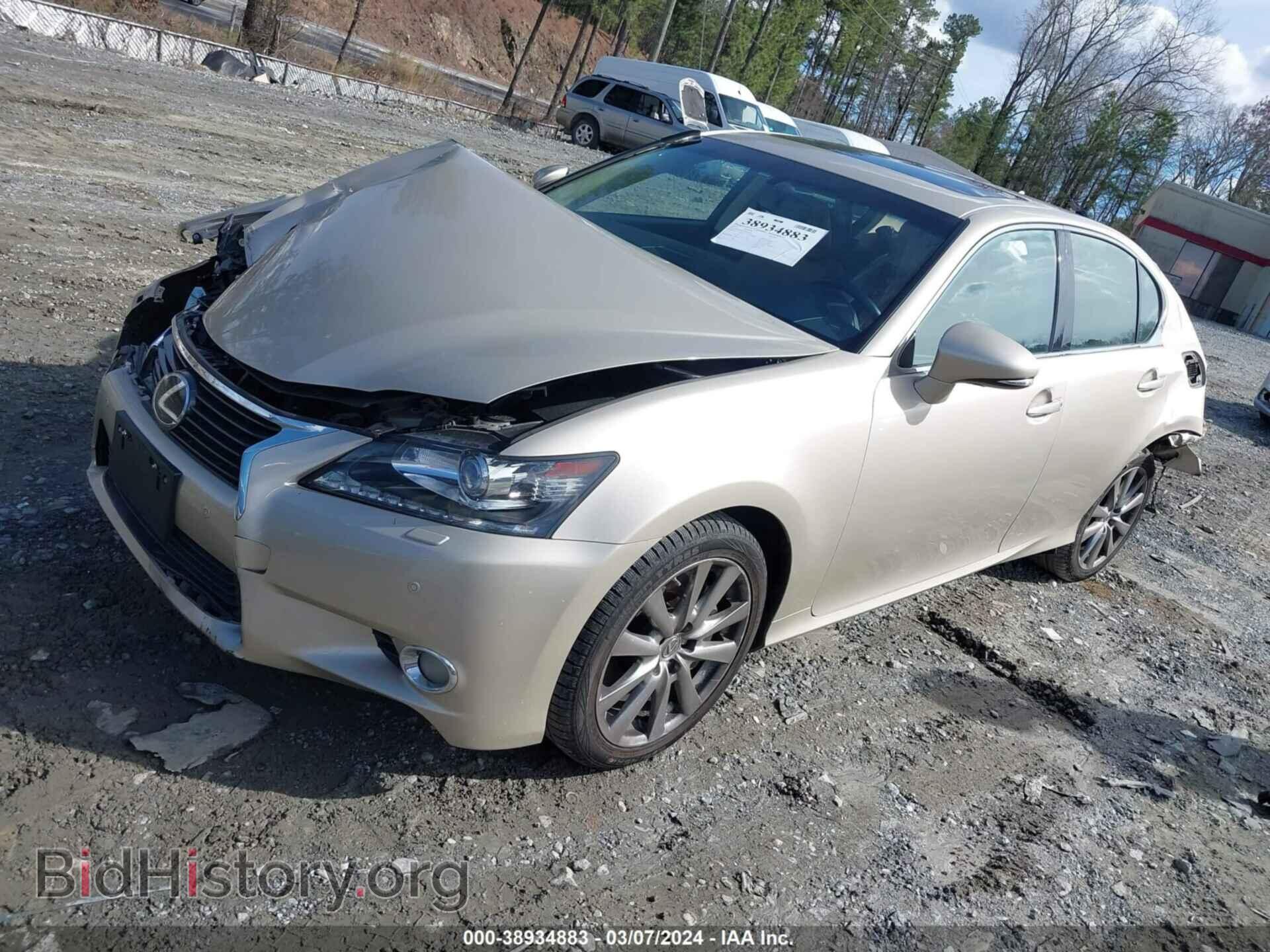 2013 LEXUS GS 350 - VIN: JTHCE1BL0D5014600 - Фото 2