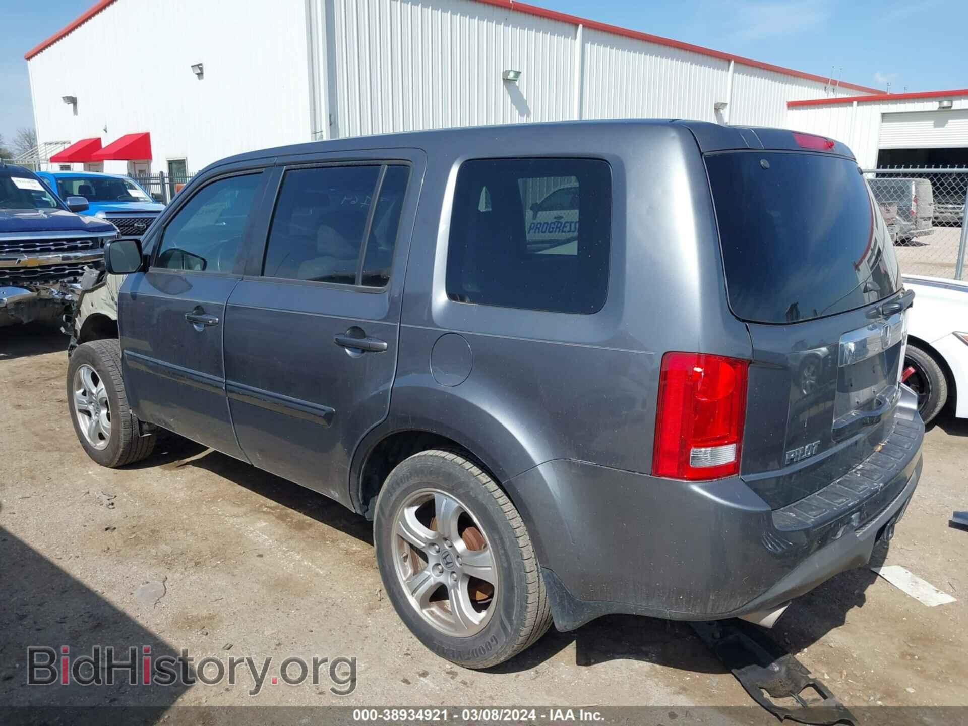 2012 HONDA PILOT - VIN: 5FNYF3H65CB031102 - Фото 3