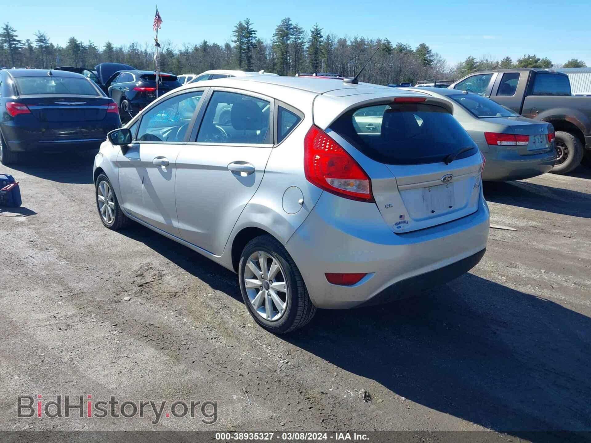 2013 FORD FIESTA - VIN: 3FADP4EJ0DM222648 - Фото 3