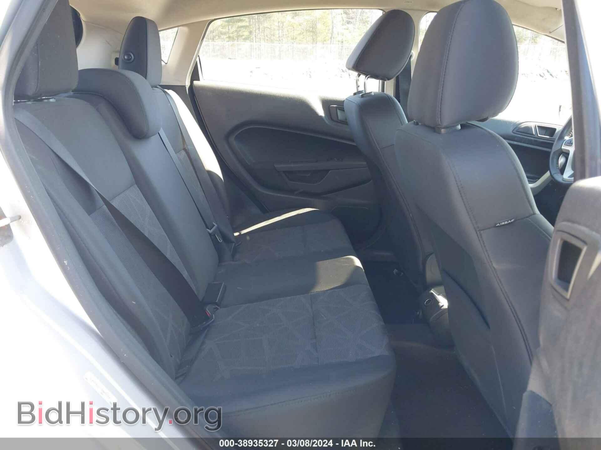 2013 FORD FIESTA - VIN: 3FADP4EJ0DM222648 - Фото 8