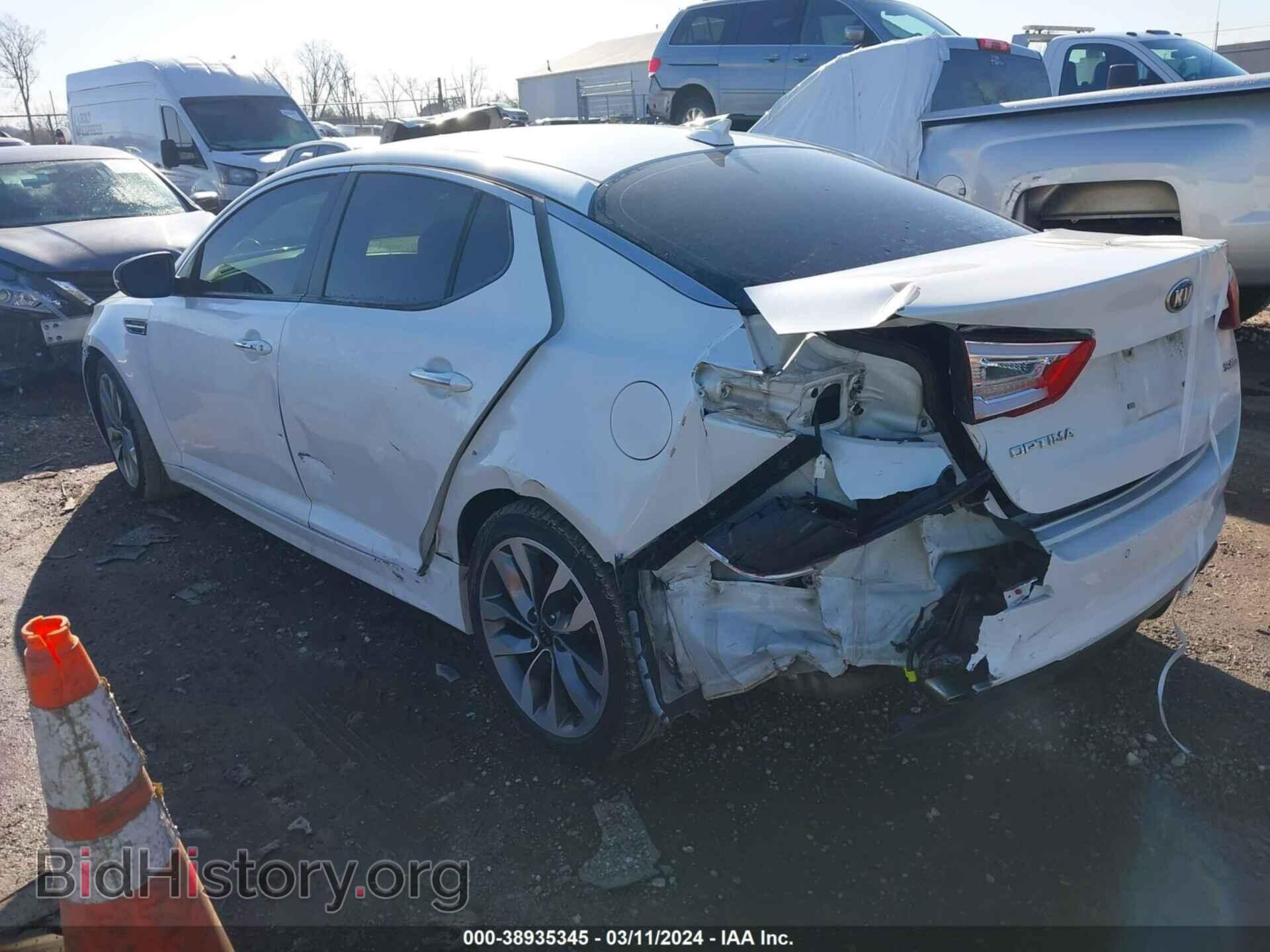 2014 KIA OPTIMA - VIN: 5XXGR4A76EG264045 - Фото 3