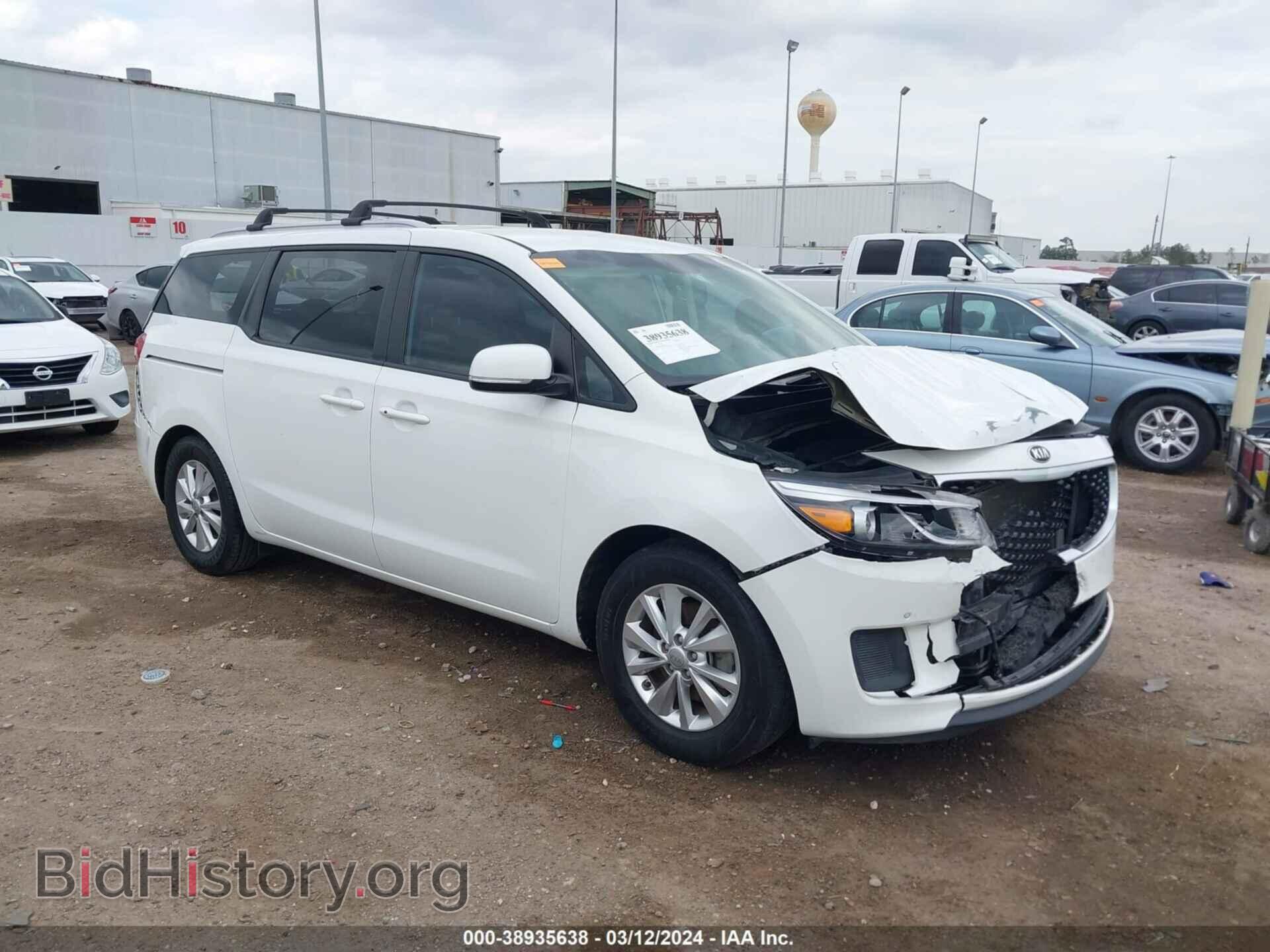Photo KNDMB5C19H6320231 - KIA SEDONA 2017
