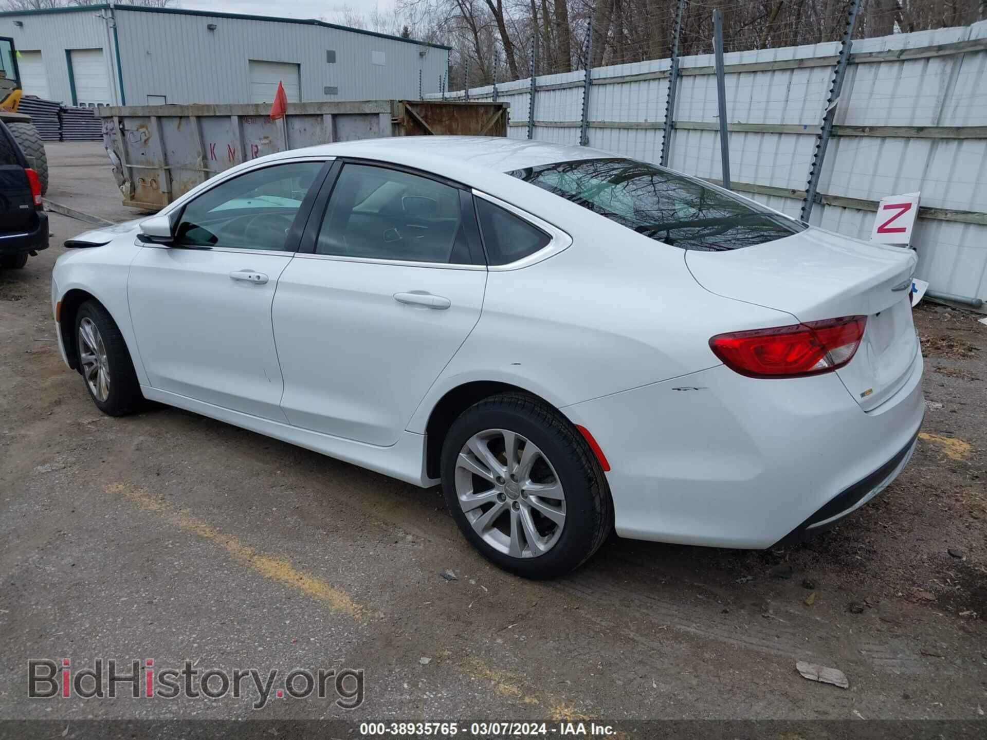 2015 CHRYSLER 200 - VIN: 1C3CCCAB2FN727212 - Фото 3