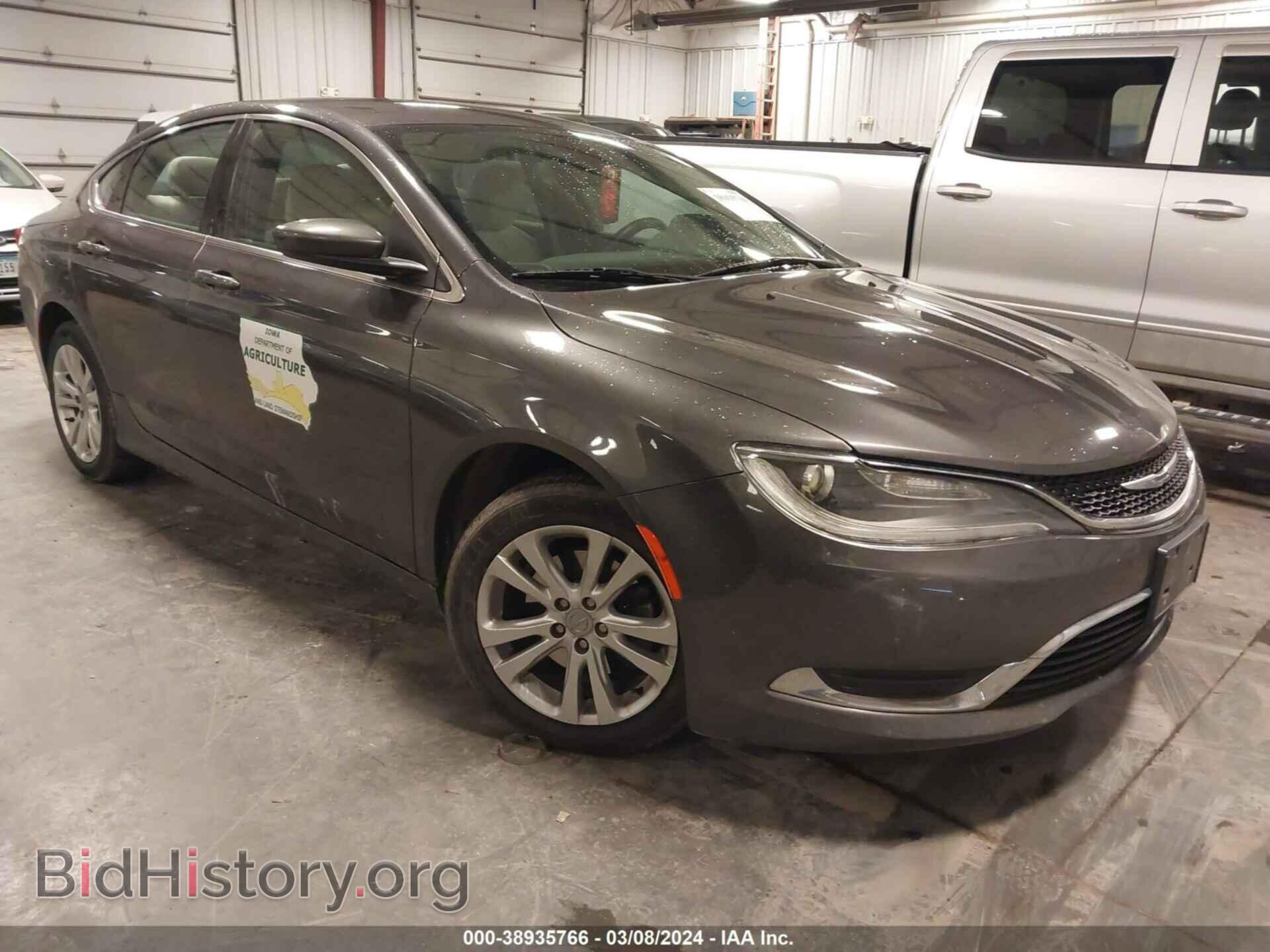 Фотография 1C3CCCAB3GN116770 - CHRYSLER 200 2016