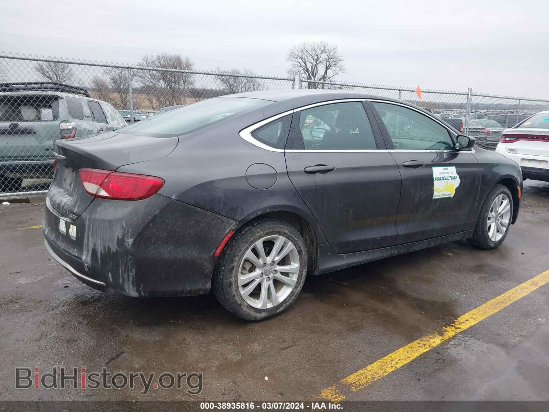 2017 CHRYSLER 200 - VIN: 1C3CCCABXHN512180 - Фото 4
