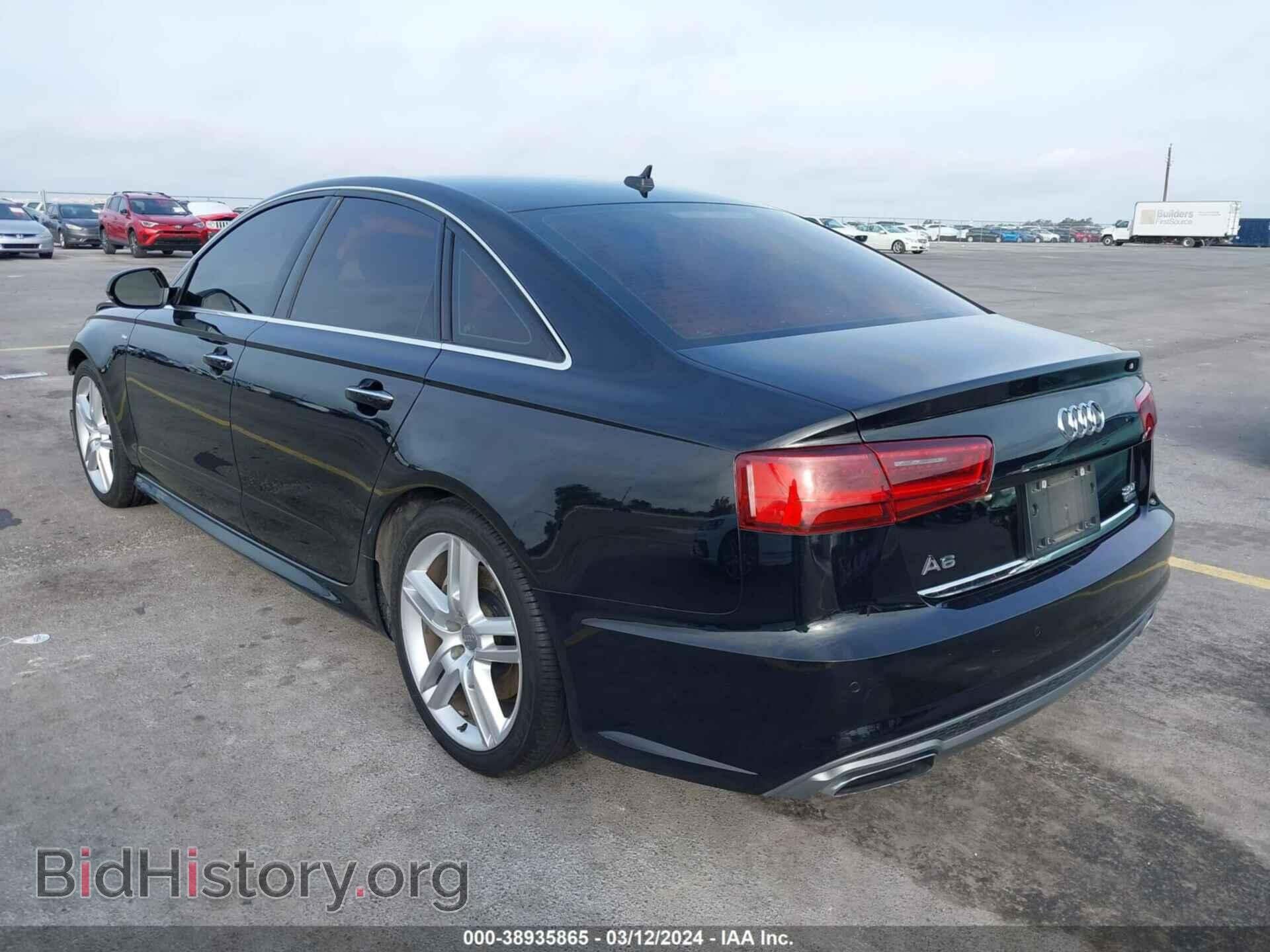 2016 AUDI A6 - VIN: WAUGFAFC0GN128754 - Фото 3