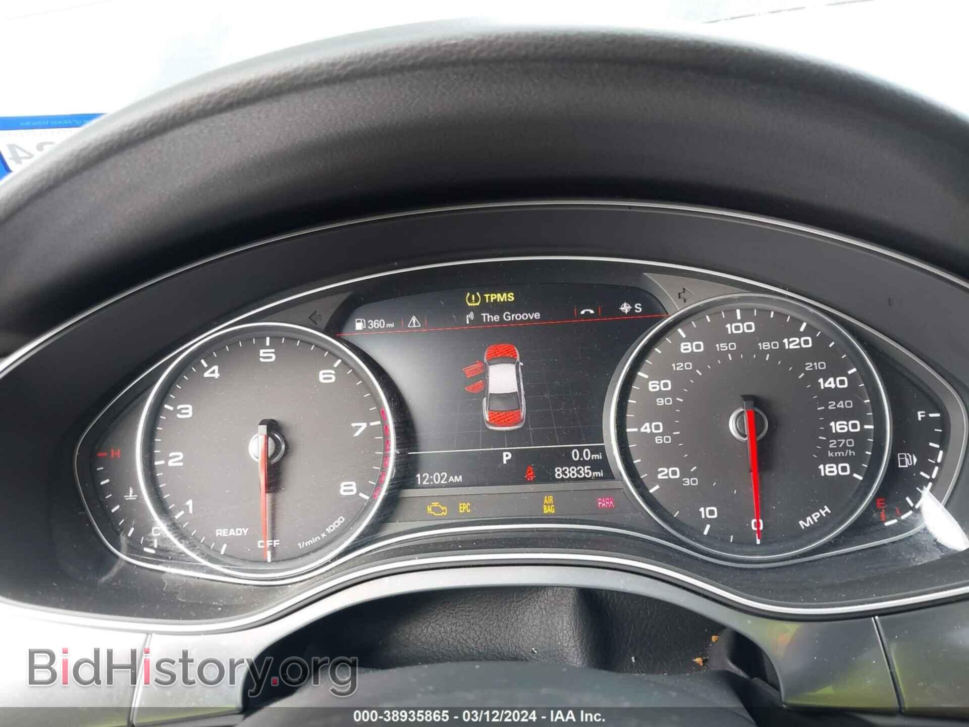 2016 AUDI A6 - VIN: WAUGFAFC0GN128754 - Фото 7