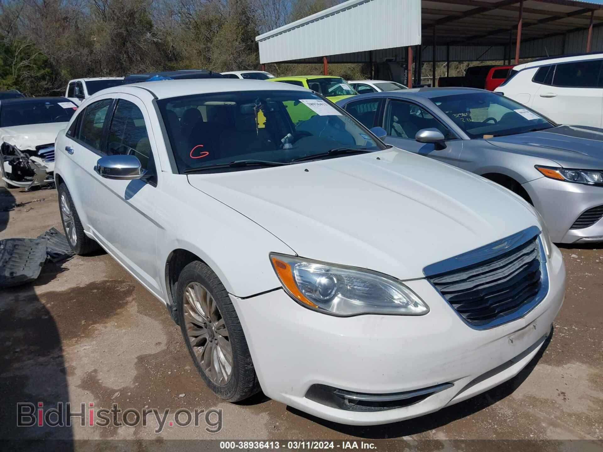Фотография 1C3CCBCG2CN149191 - CHRYSLER 200 2012