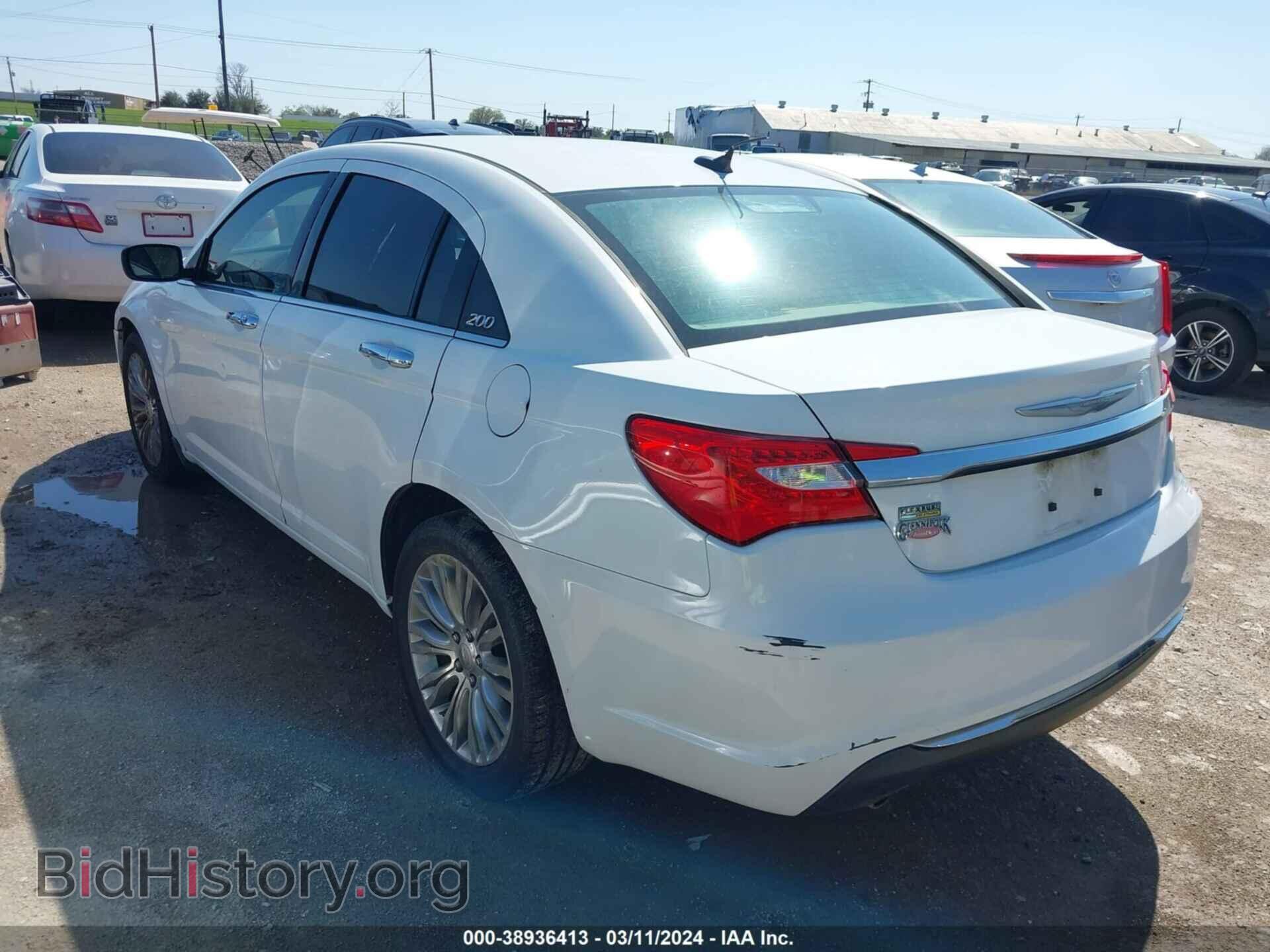 2012 CHRYSLER 200 - VIN: 1C3CCBCG2CN149191 - Фото 3