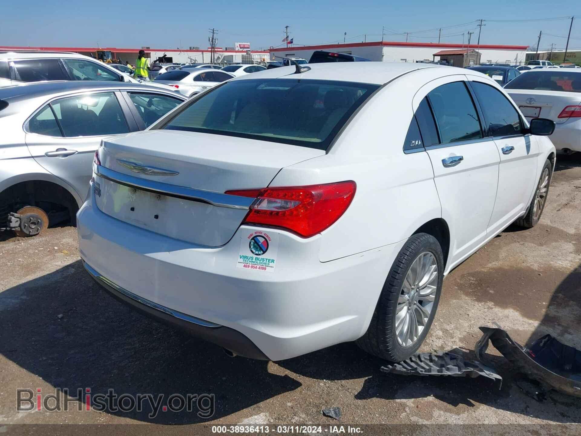 2012 CHRYSLER 200 - VIN: 1C3CCBCG2CN149191 - Фото 4
