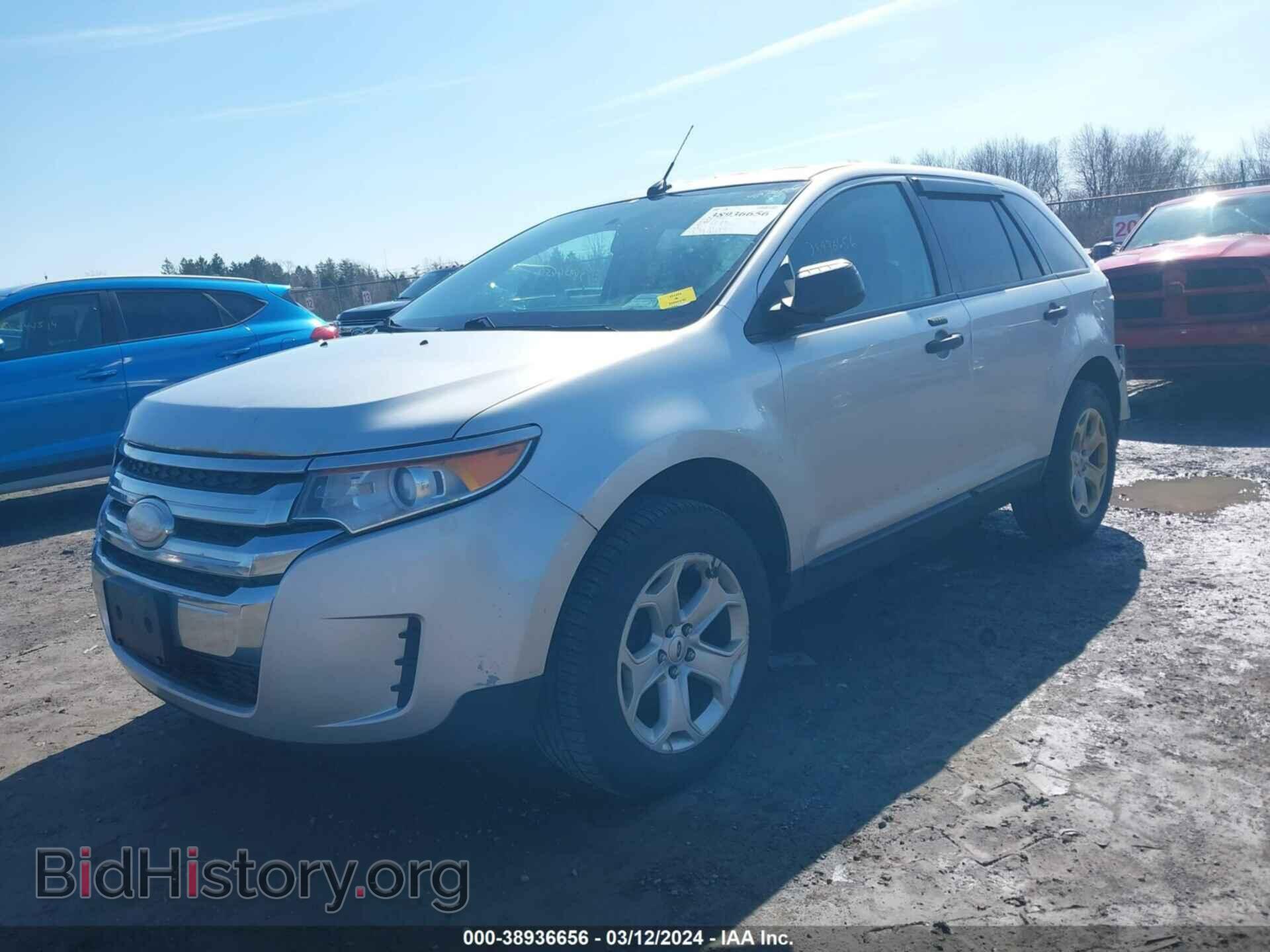 2014 FORD EDGE - VIN: 2FMDK4GC8EBA98232 - Фото 2