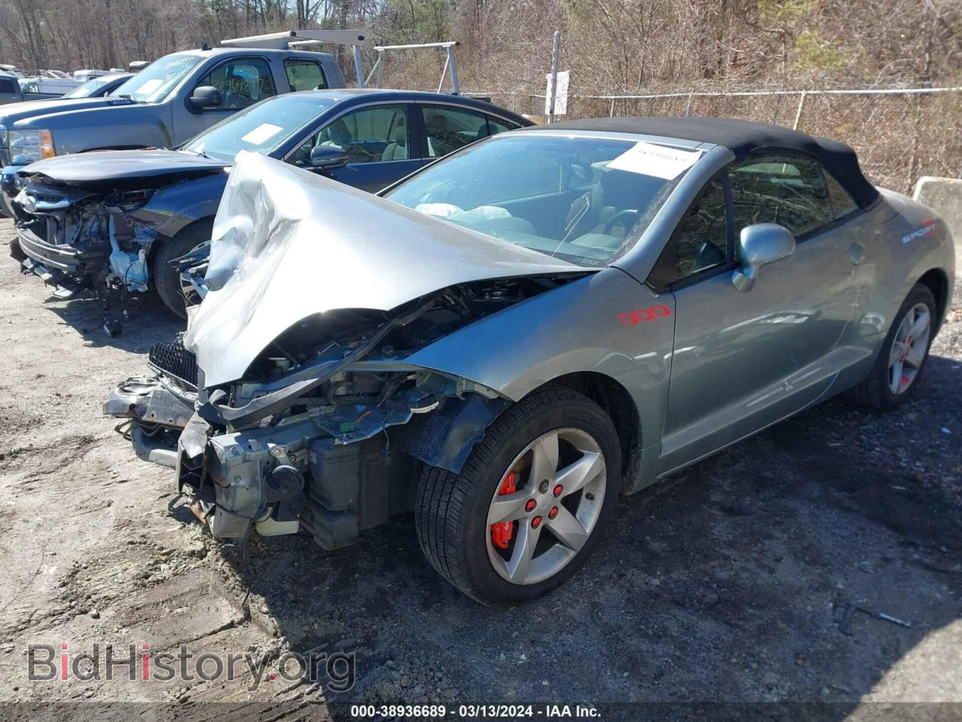 2009 MITSUBISHI ECLIPSE SPYDER - VIN: 4A3AL25F99E008972 - Фото 2