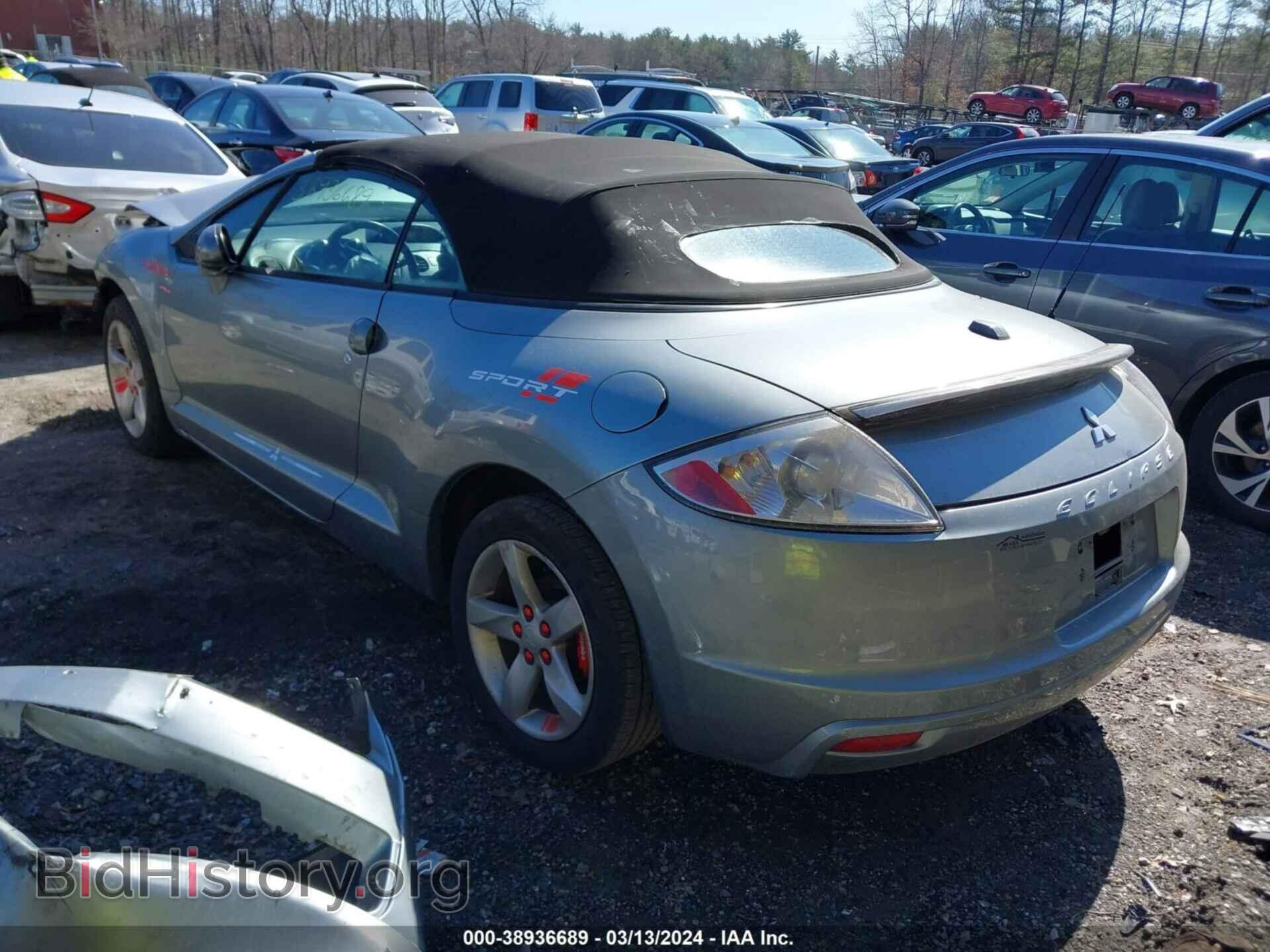 2009 MITSUBISHI ECLIPSE SPYDER - VIN: 4A3AL25F99E008972 - Фото 3