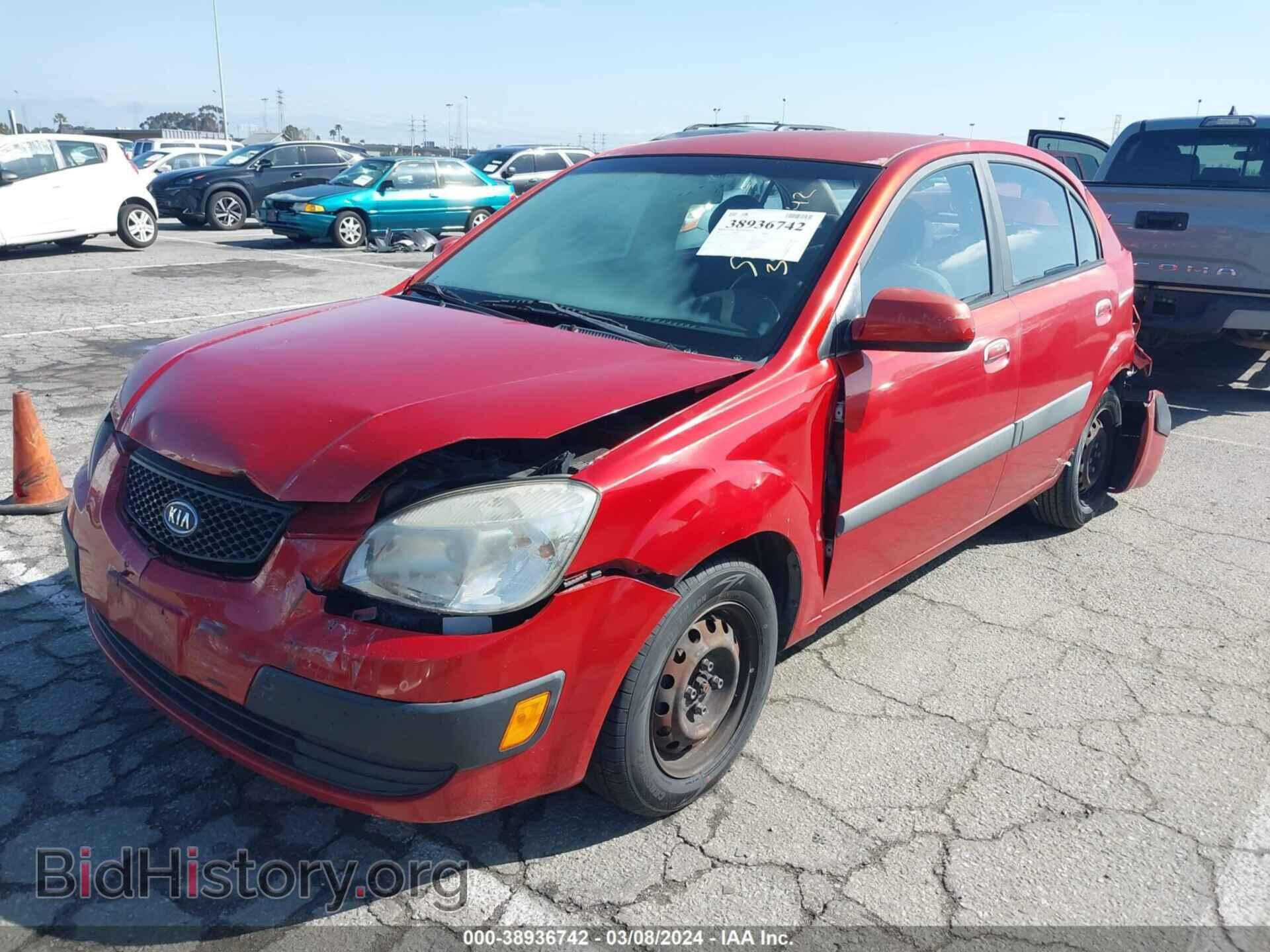2007 KIA RIO - VIN: KNADE123276230949 - Фото 2
