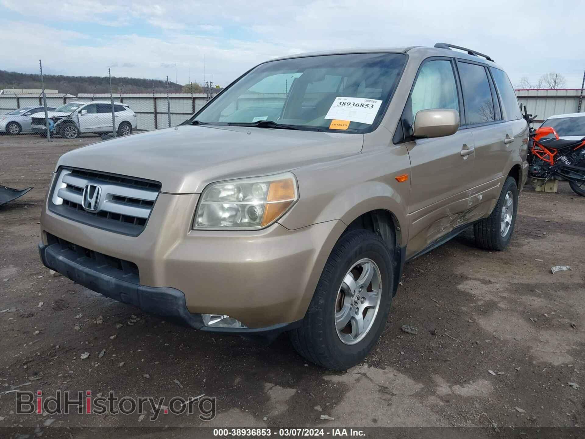 2006 HONDA PILOT - VIN: 5FNYF18696B030589 - Фото 2