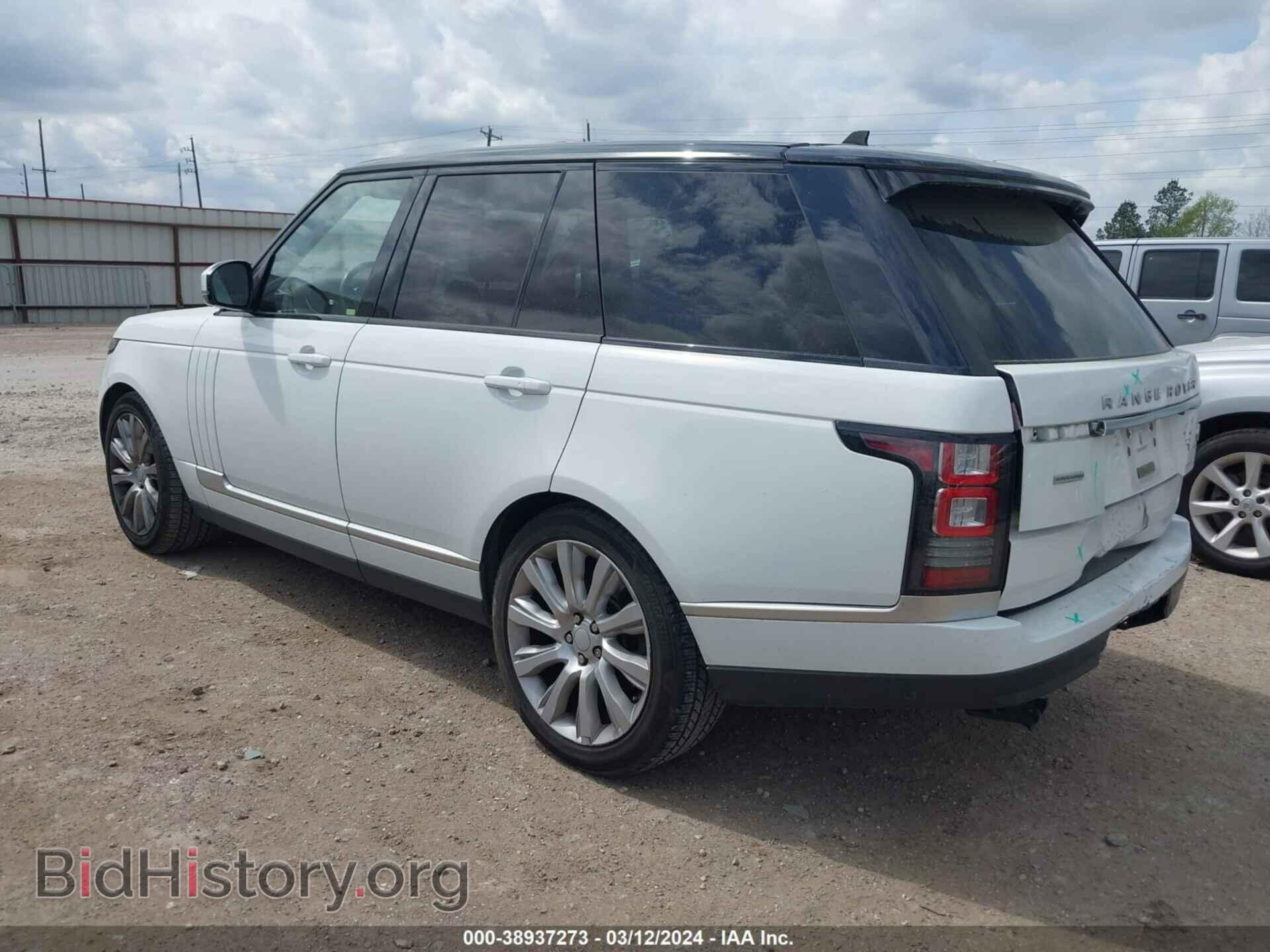 2016 LAND ROVER RANGE ROVER - VIN: SALGS2EF1GA302041 - Фото 3