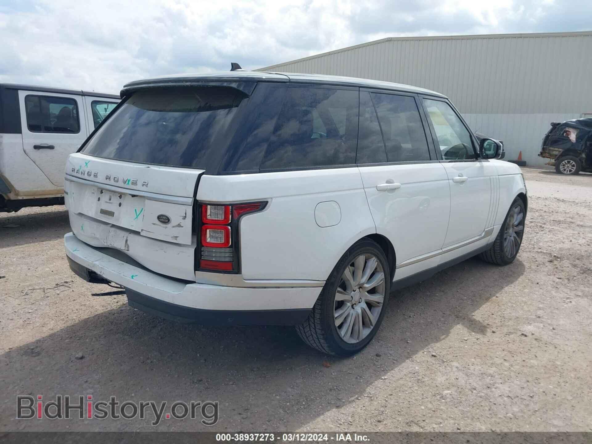 2016 LAND ROVER RANGE ROVER - VIN: SALGS2EF1GA302041 - Фото 4